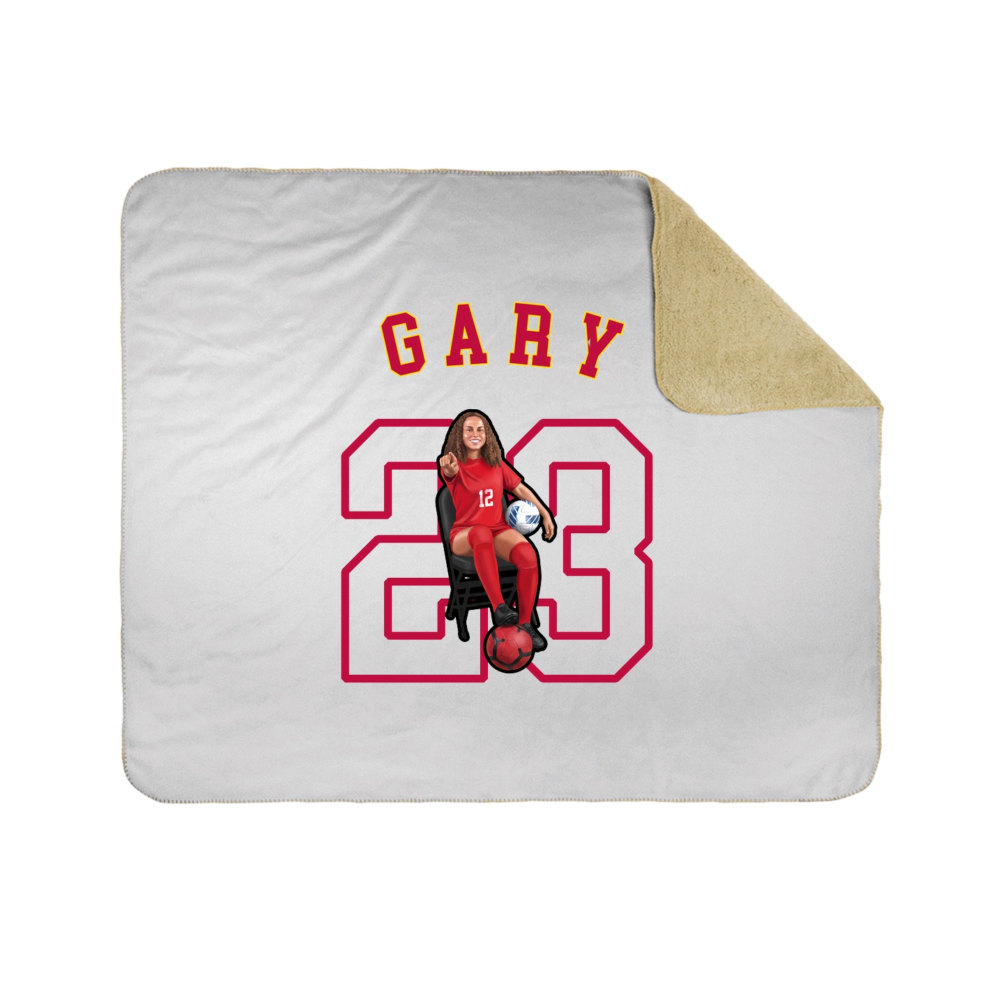 Throw Blanket — Shirsey Arch in White