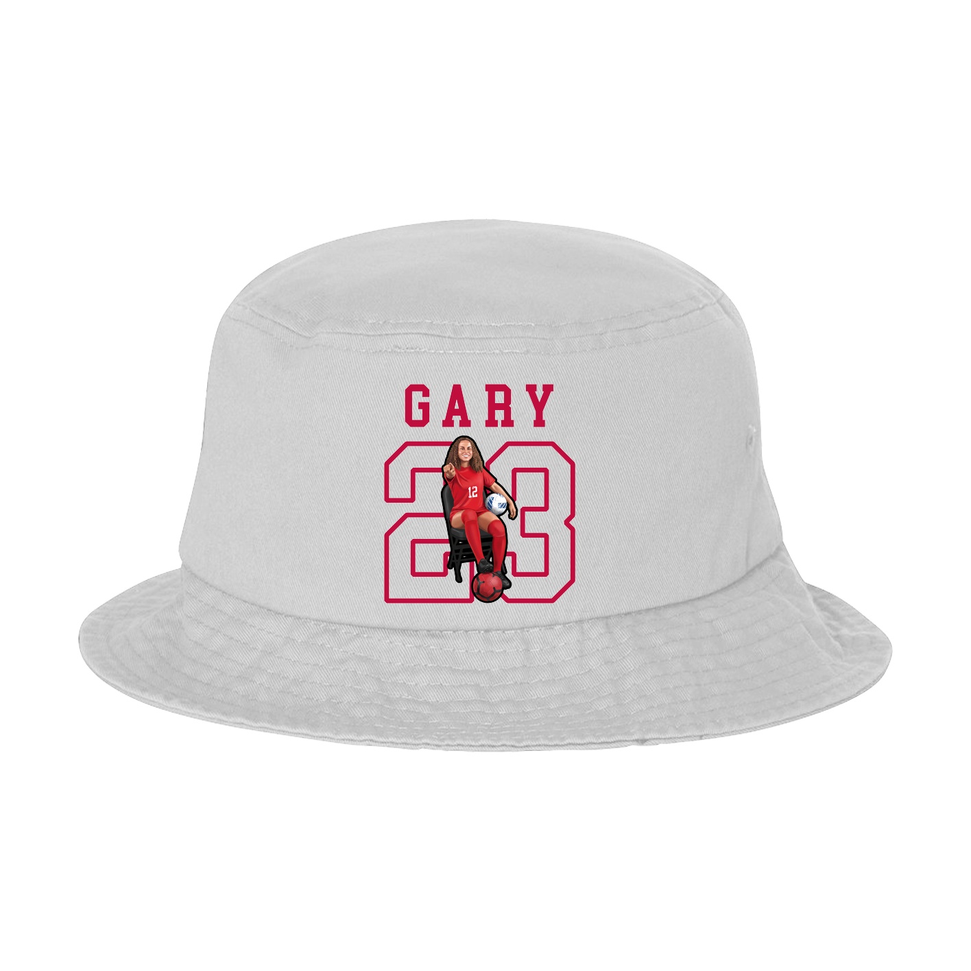 Bucket Cap — Shirsey in White