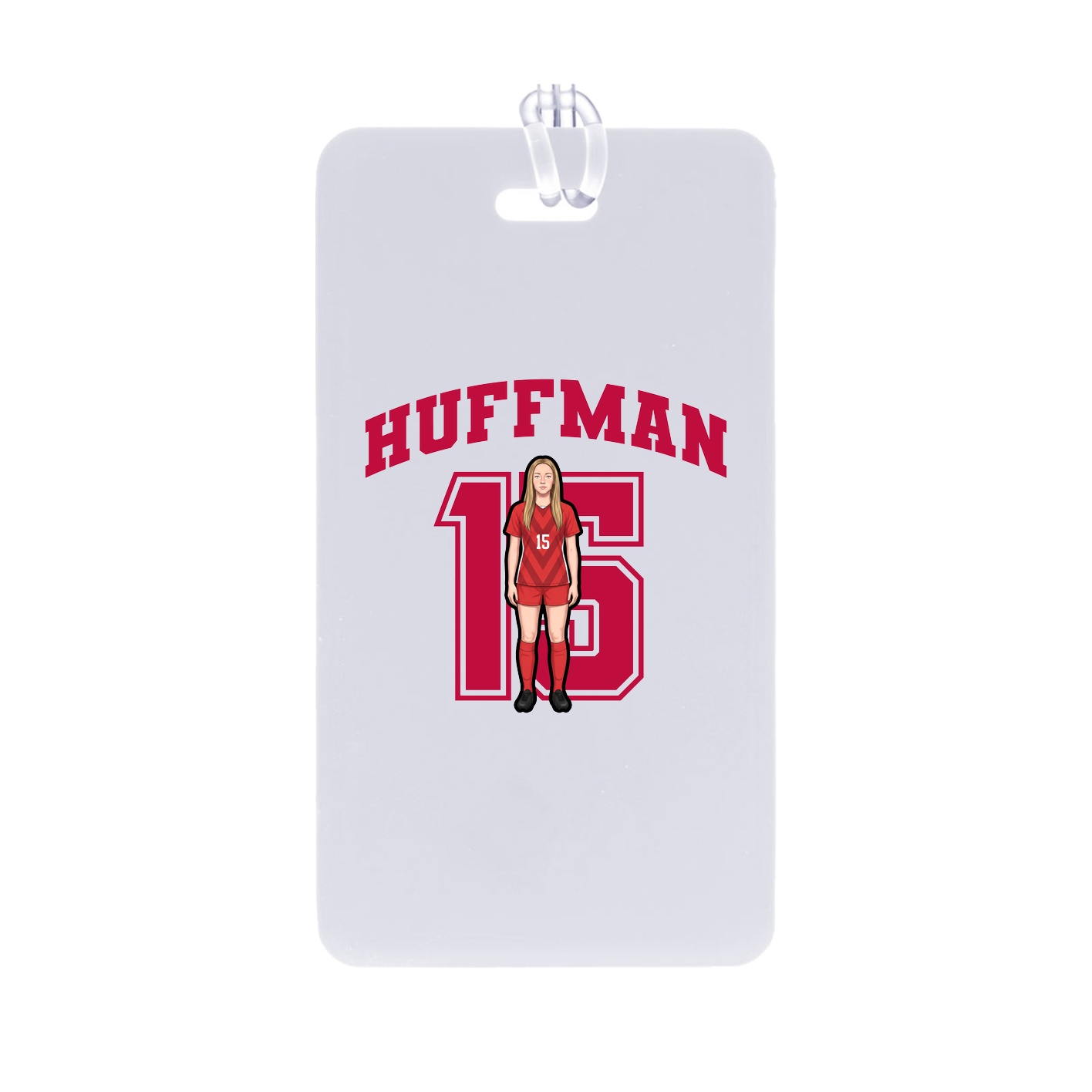 Bag Tag — Number in Classic