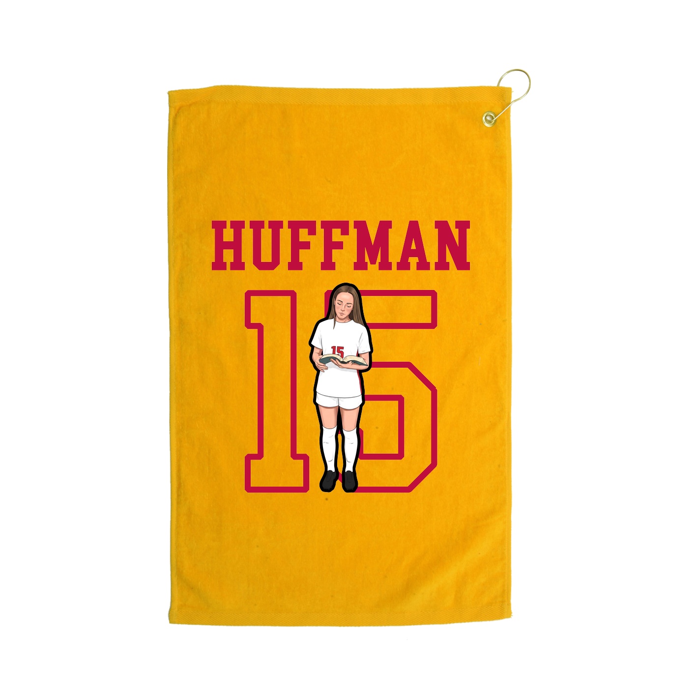 Golf Towel — Shirsey in Gold