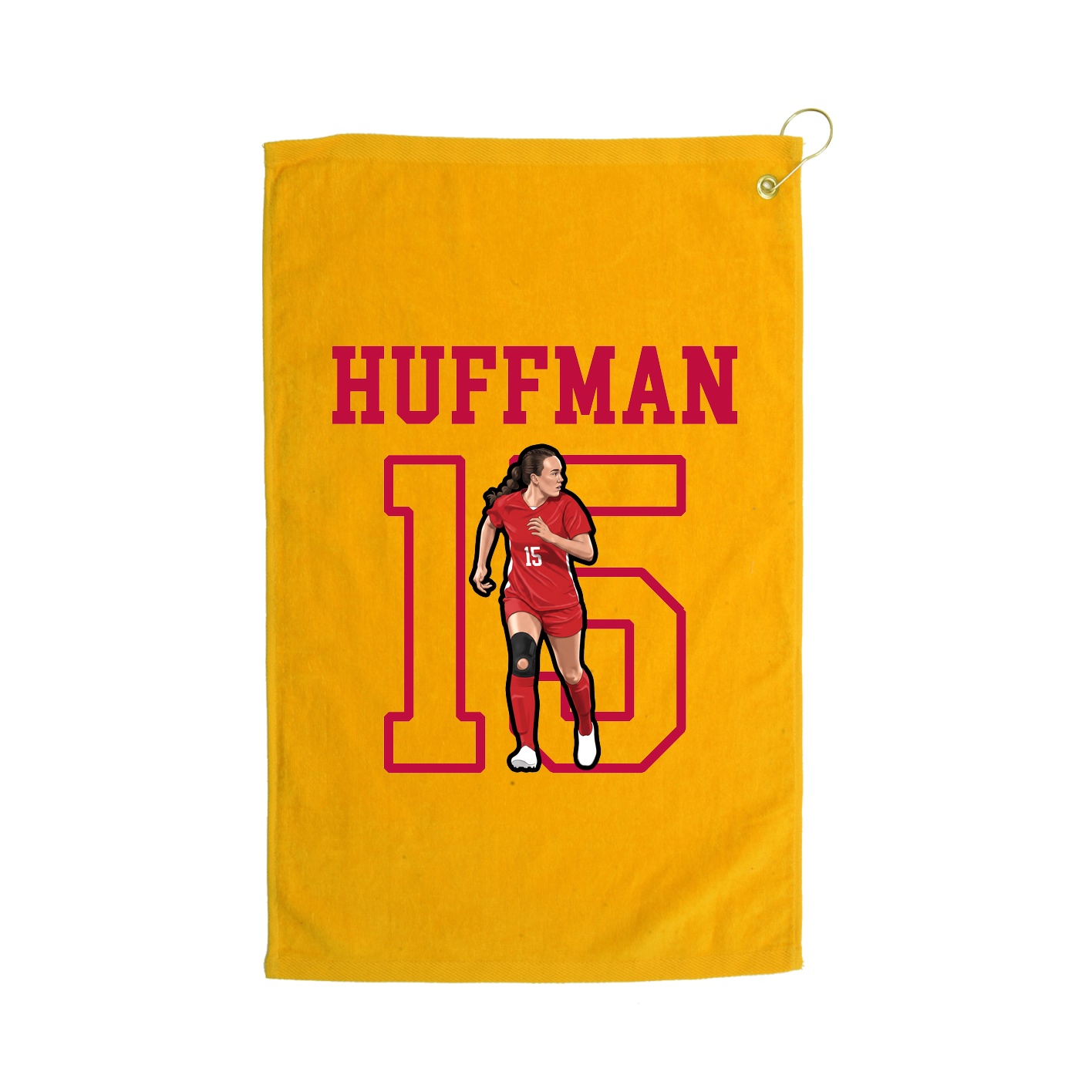 Golf Towel — Shirsey in Gold