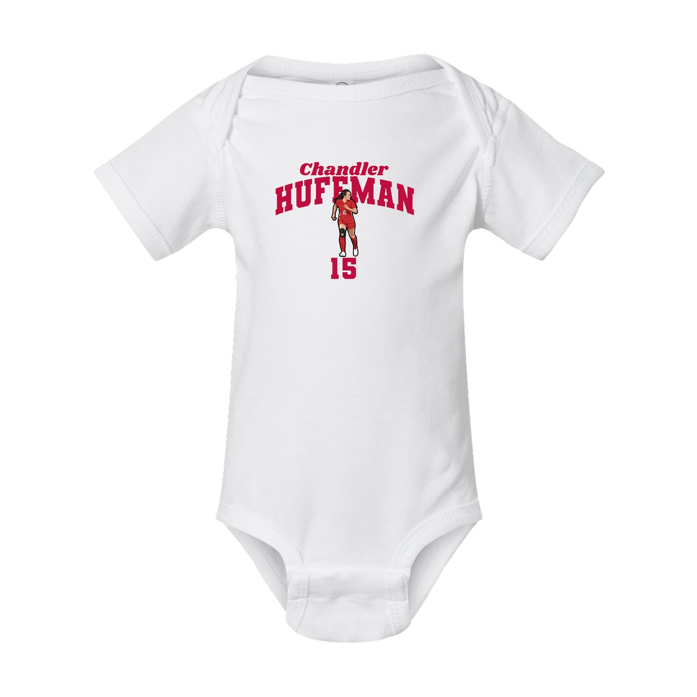 Baby Onesie — Signature Arch in White