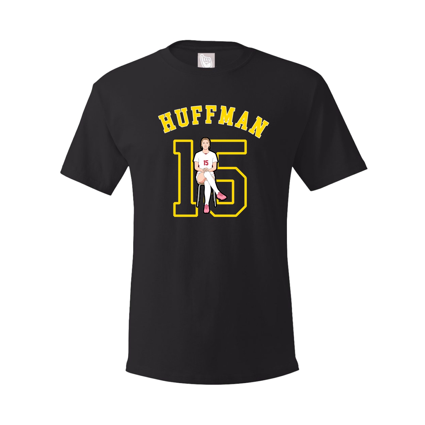 Youth Tee — Shirsey Arch in Black