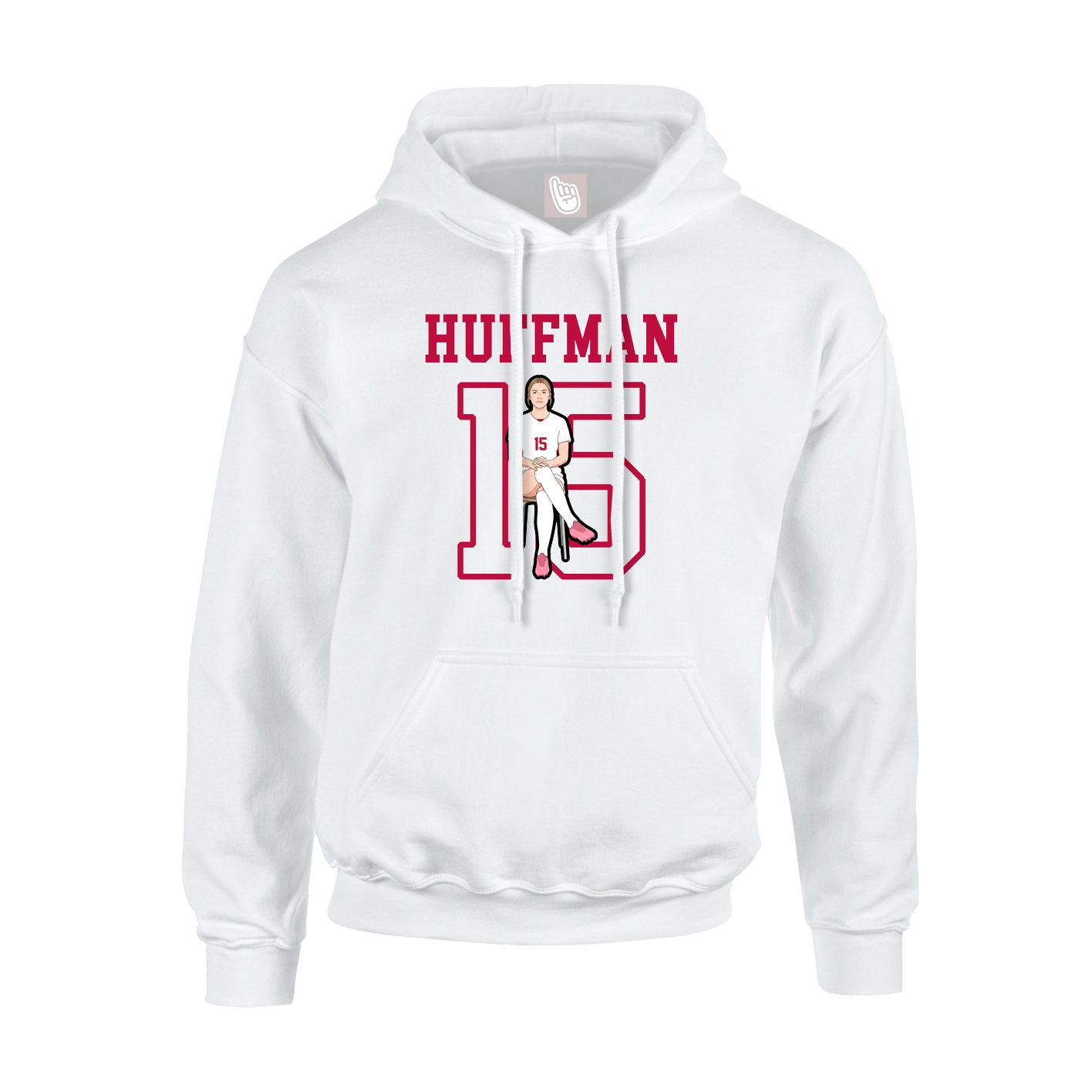 Youth Hoodie — Shirsey in White