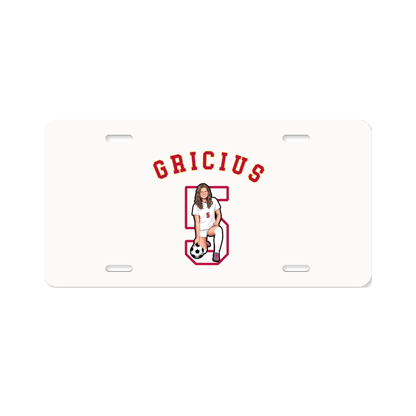 License Plate — Shirsey Arch in Classic