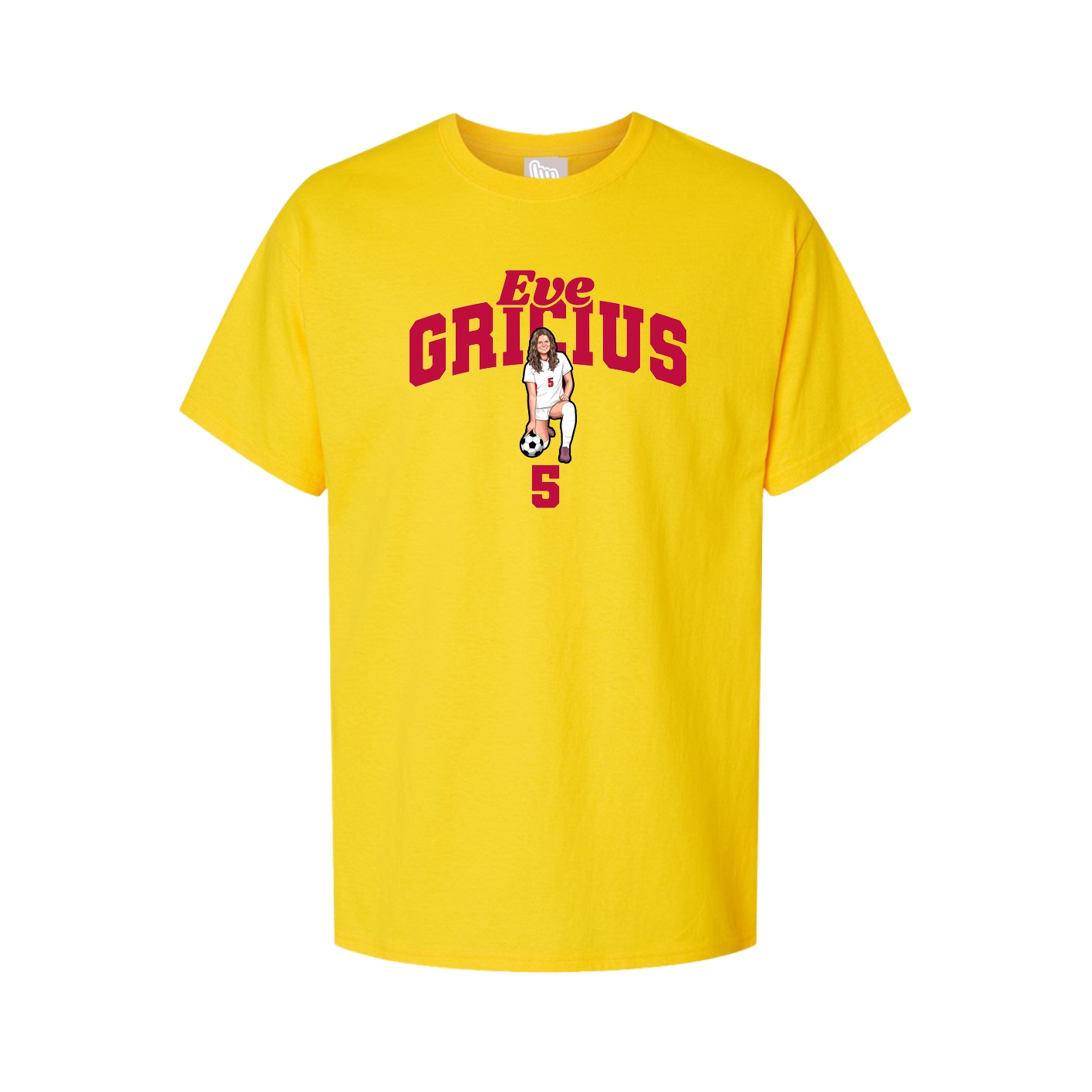 Tee — Signature Arch in Gold
