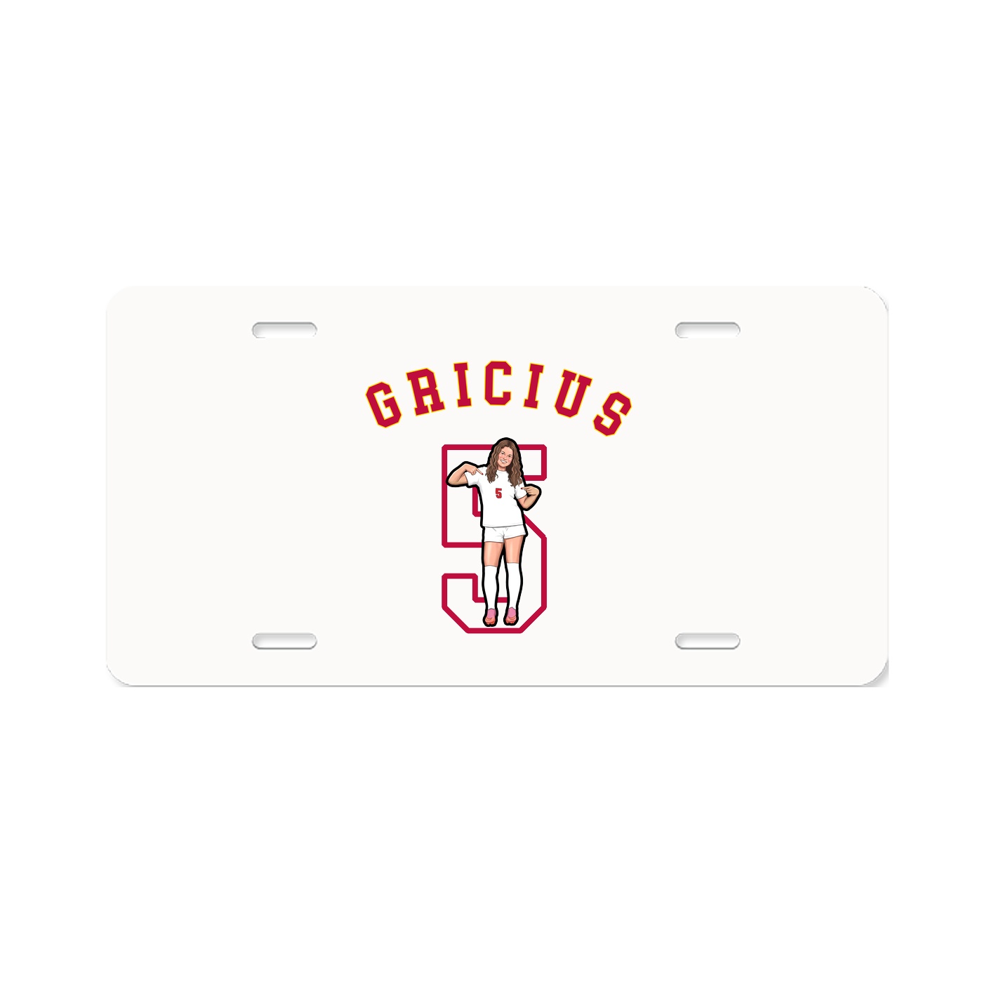 License Plate — Shirsey Arch in Classic