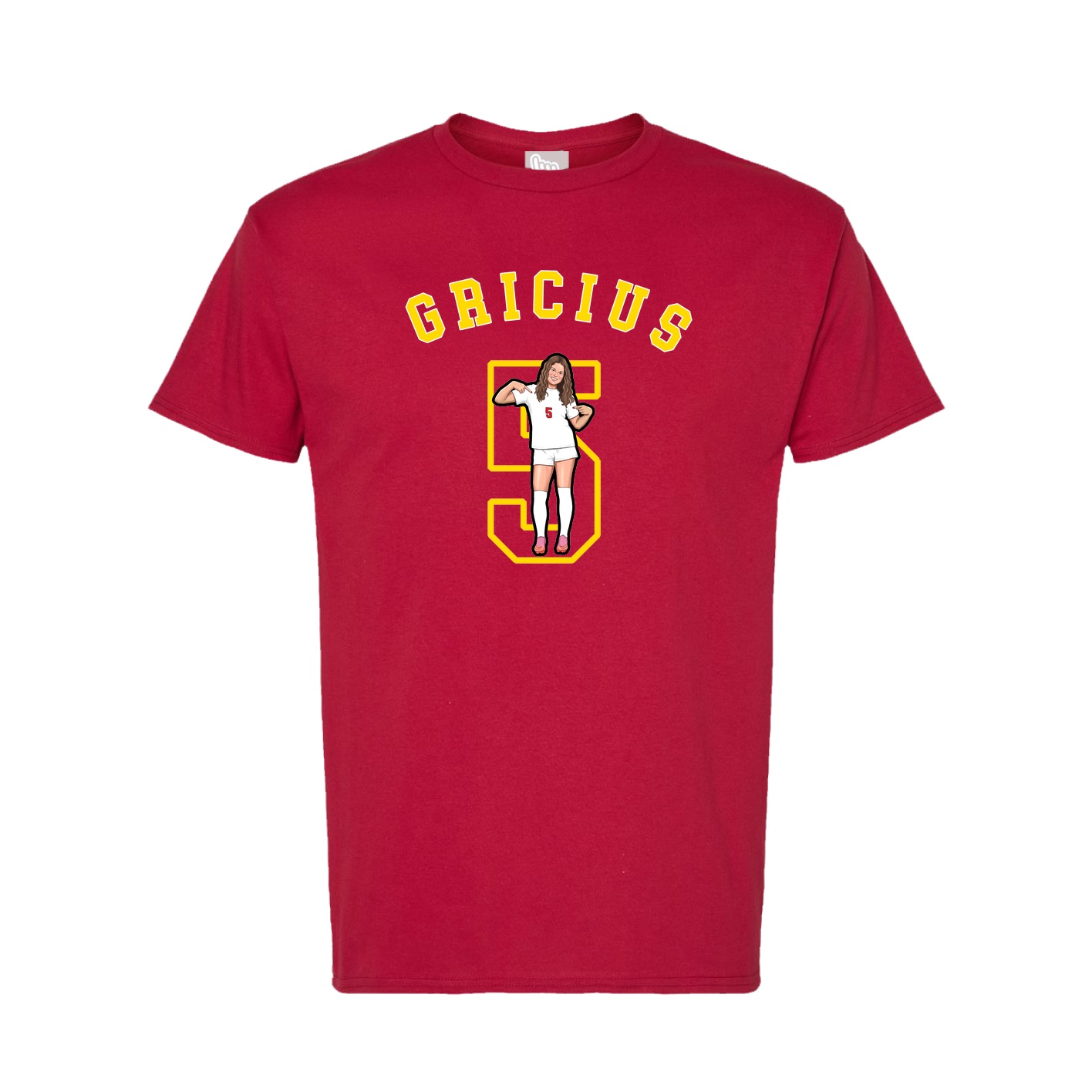 Tee — Shirsey Arch in Crimson