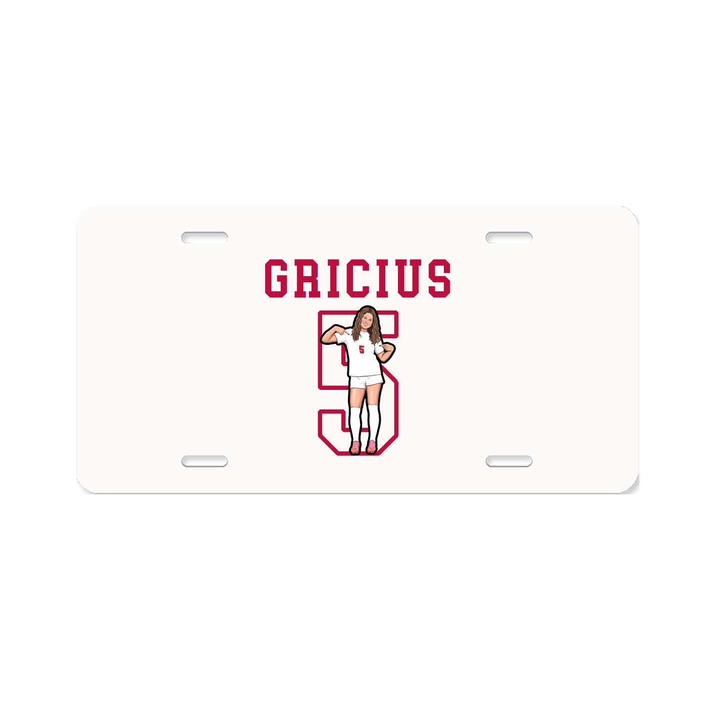 License Plate — Shirsey in Classic