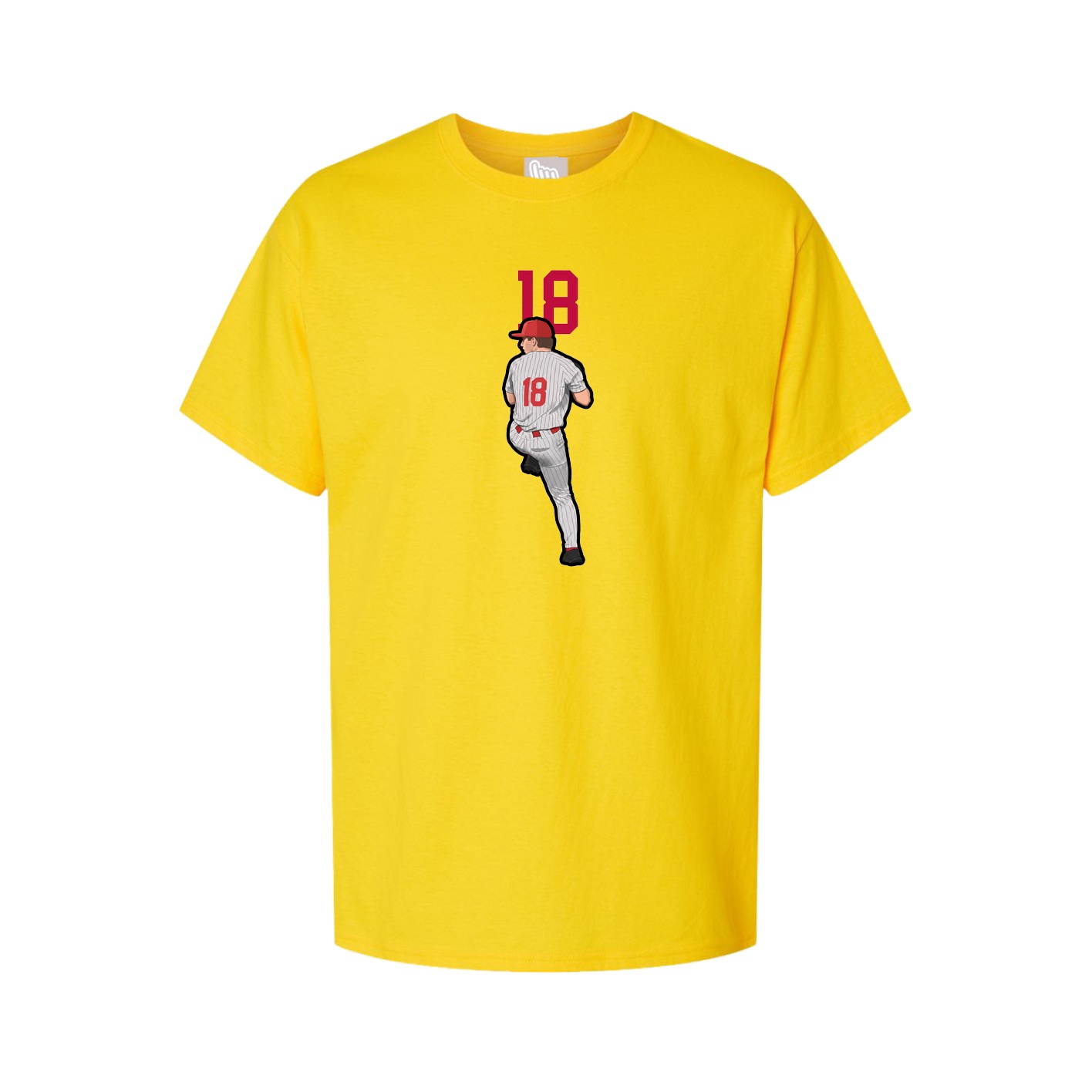 Tee — Number Top in Gold