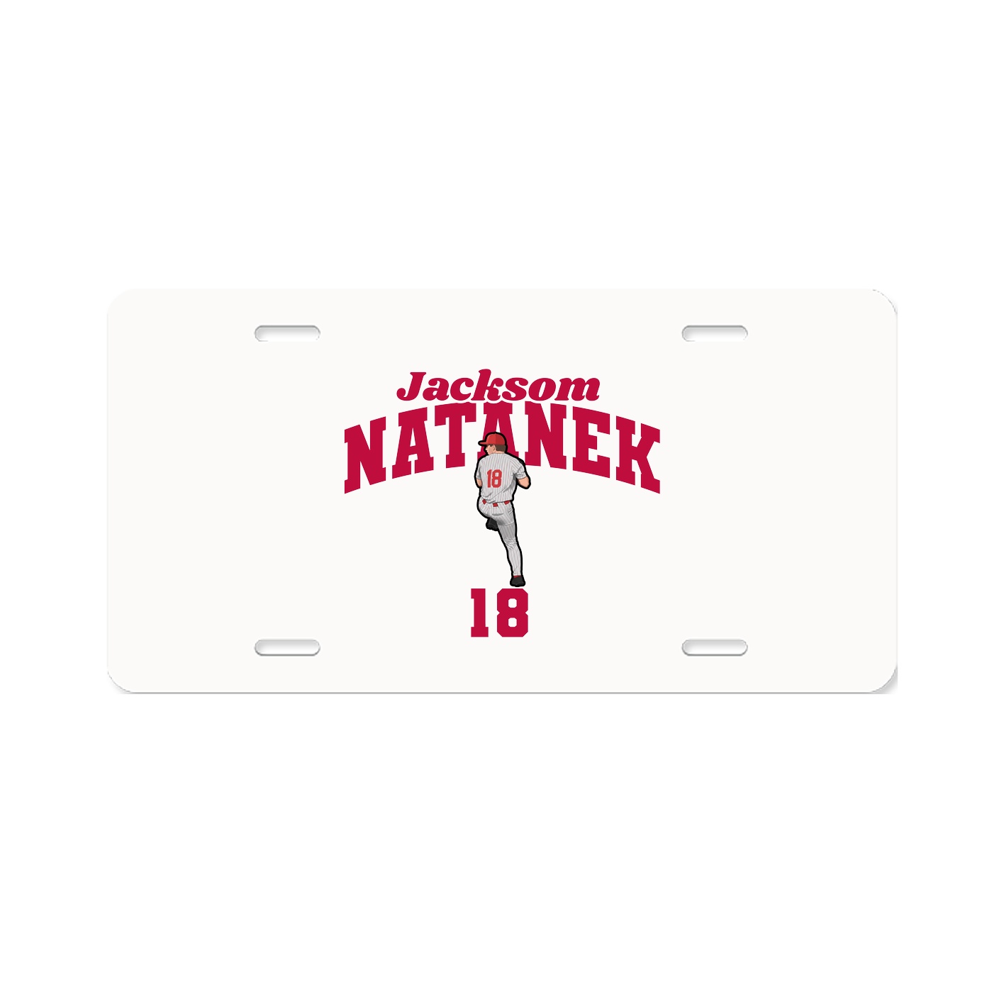 License Plate — Signature Arch in Classic