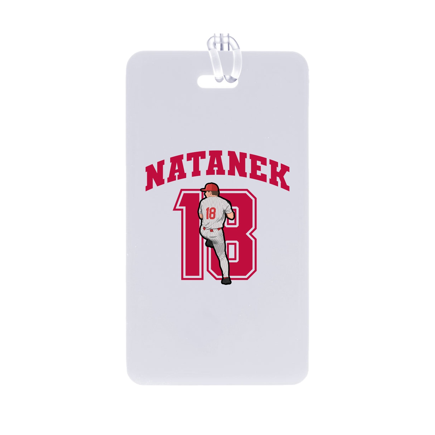Bag Tag — Number in Classic