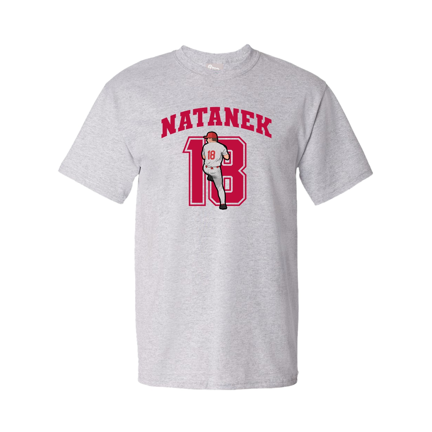 Tee — Number in Grey