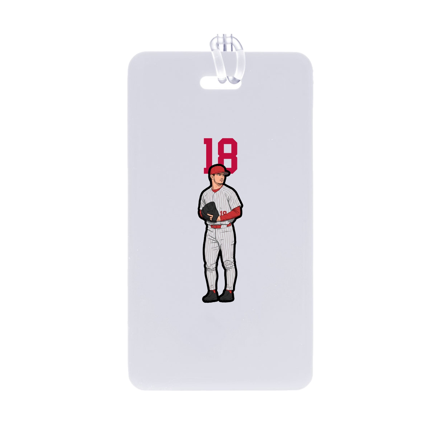 Bag Tag — Number Top in Classic