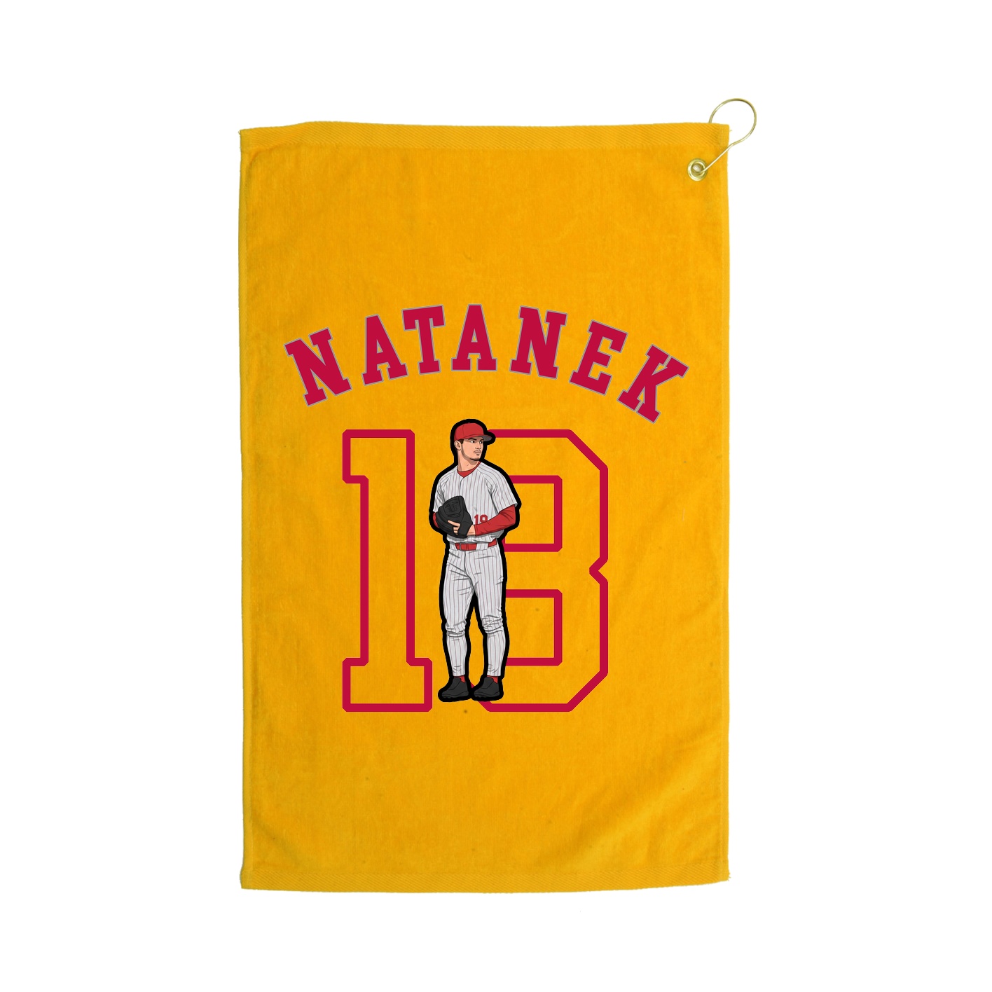 Golf Towel — Shirsey Arch in Gold