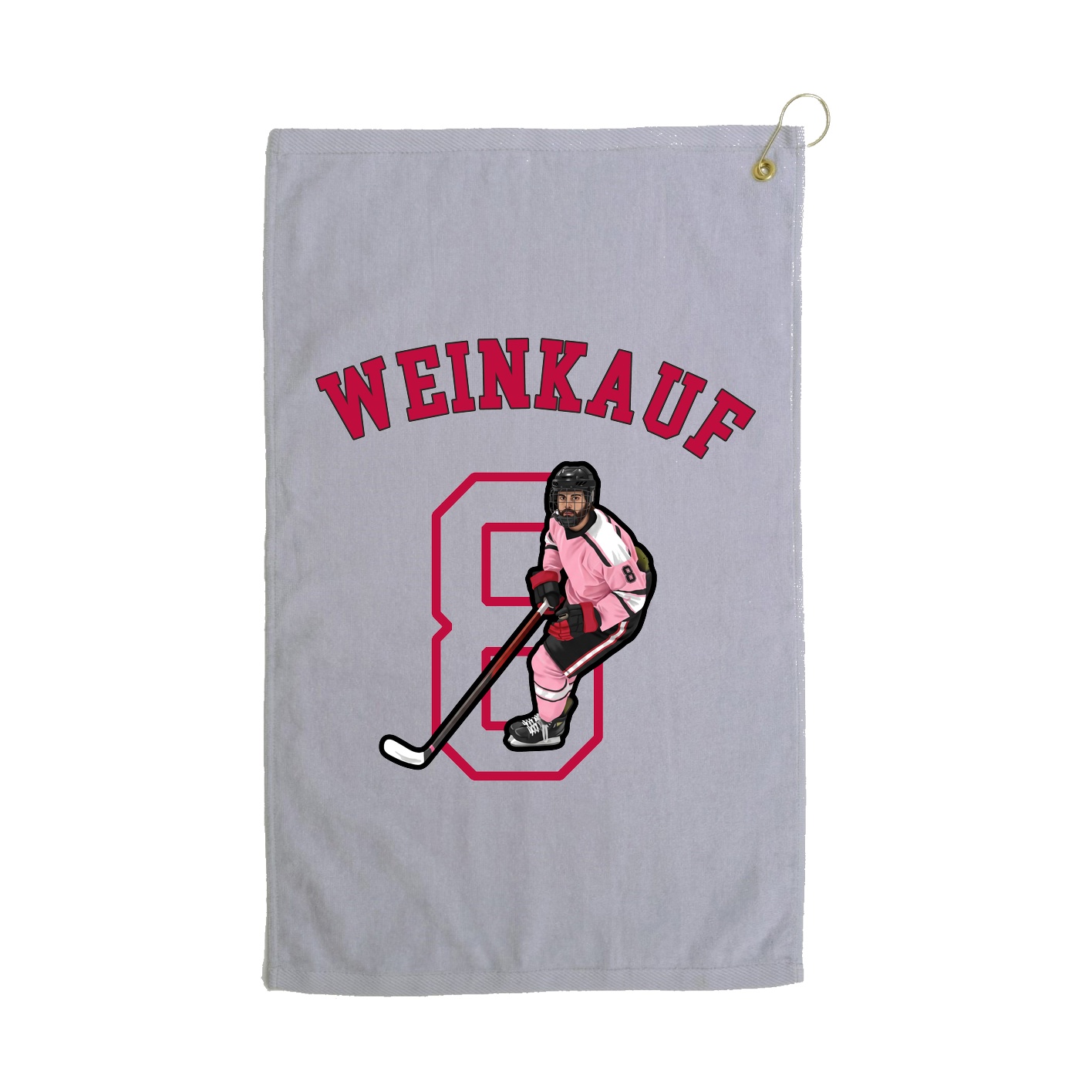Golf Towel — Shirsey Arch in Grey