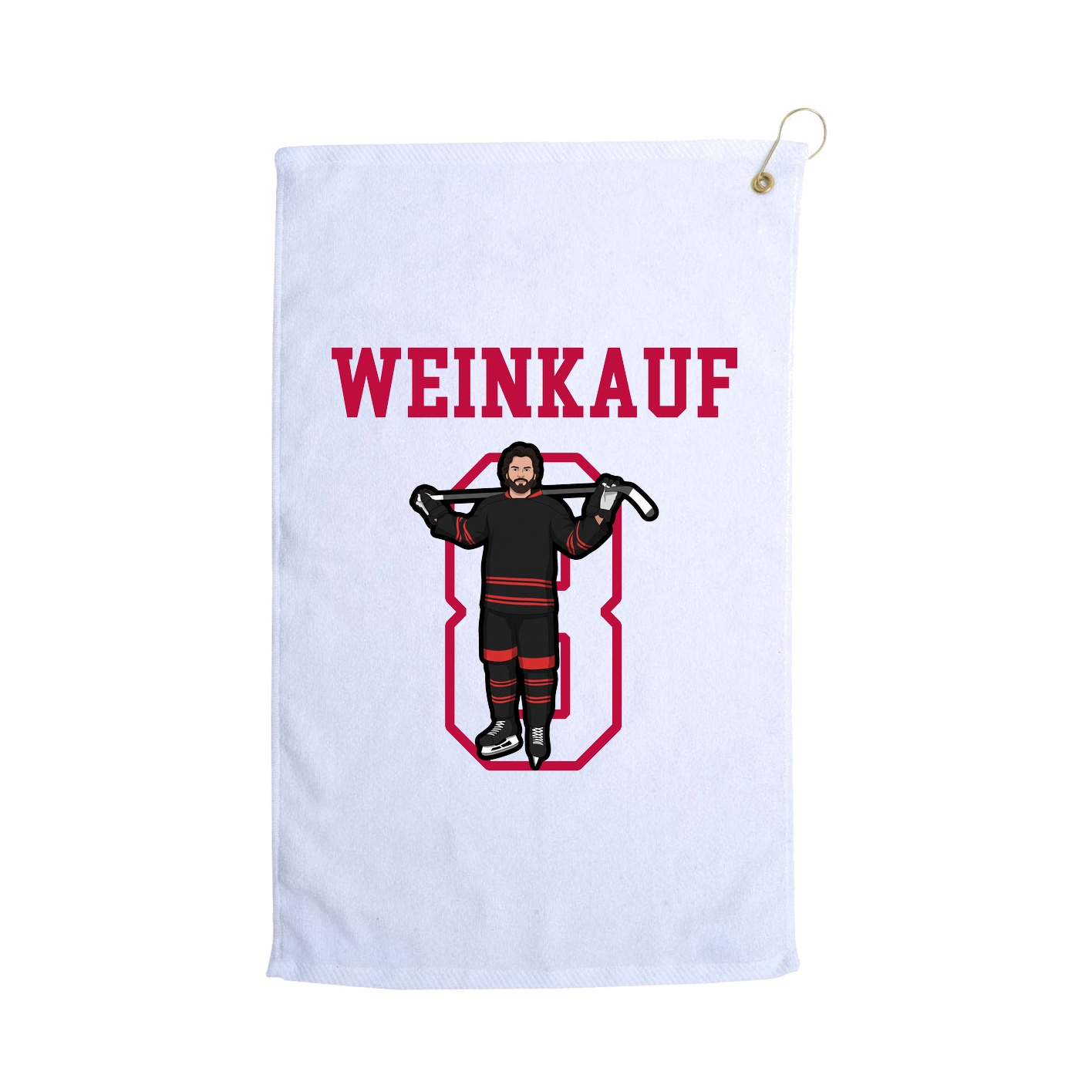 Golf Towel — Shirsey in White