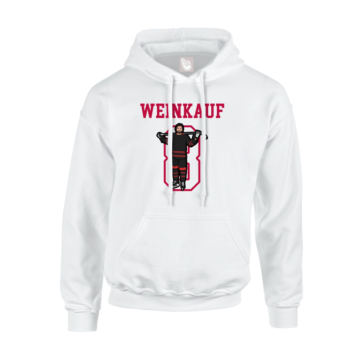 Youth Hoodie — Shirsey in White