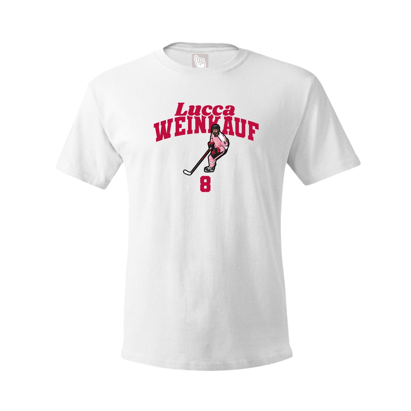Youth Tee — Signature Arch in White