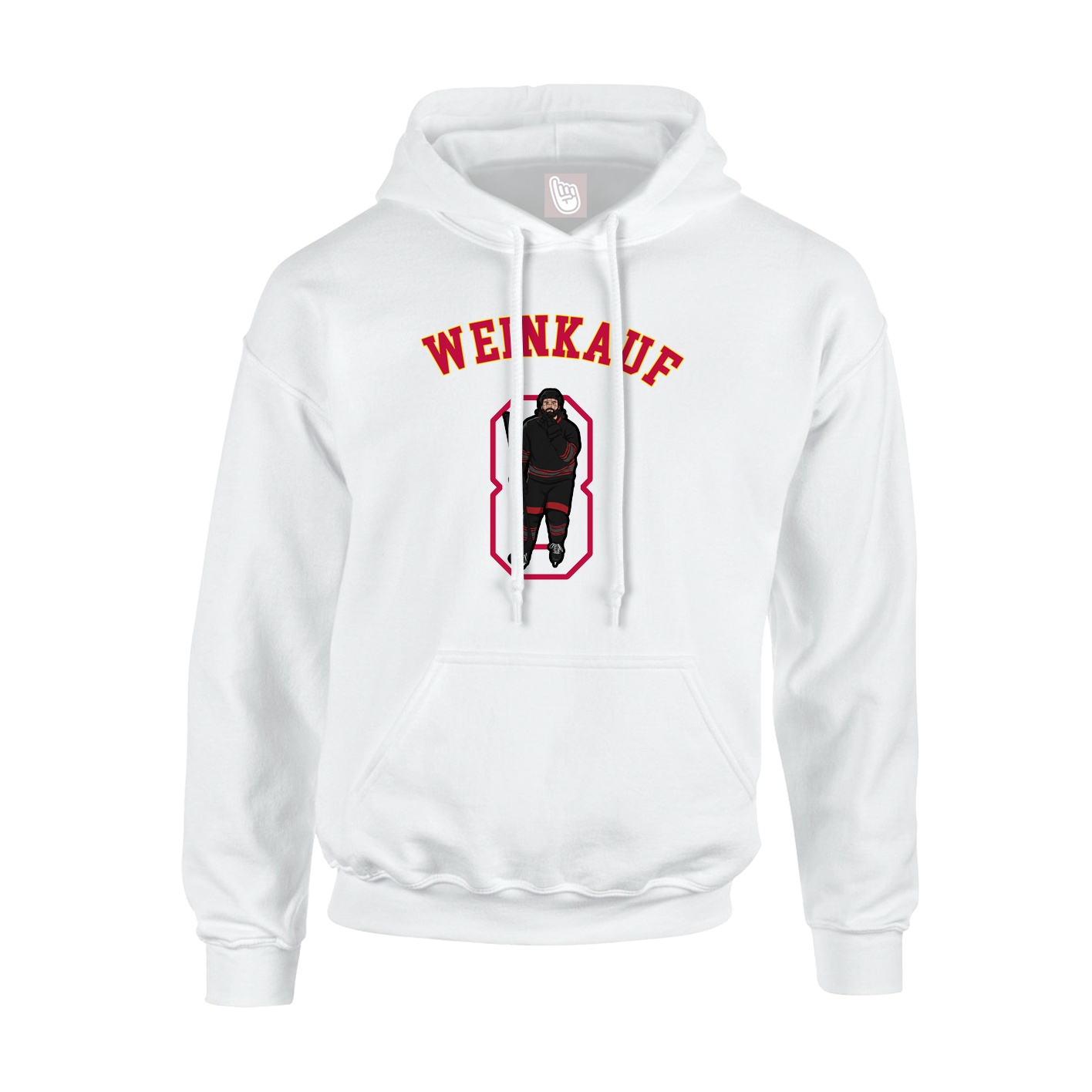 Hoodie — Shirsey Arch in White