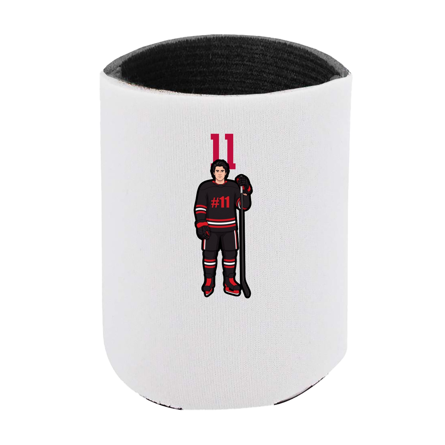 Can Holder — Number Top in White