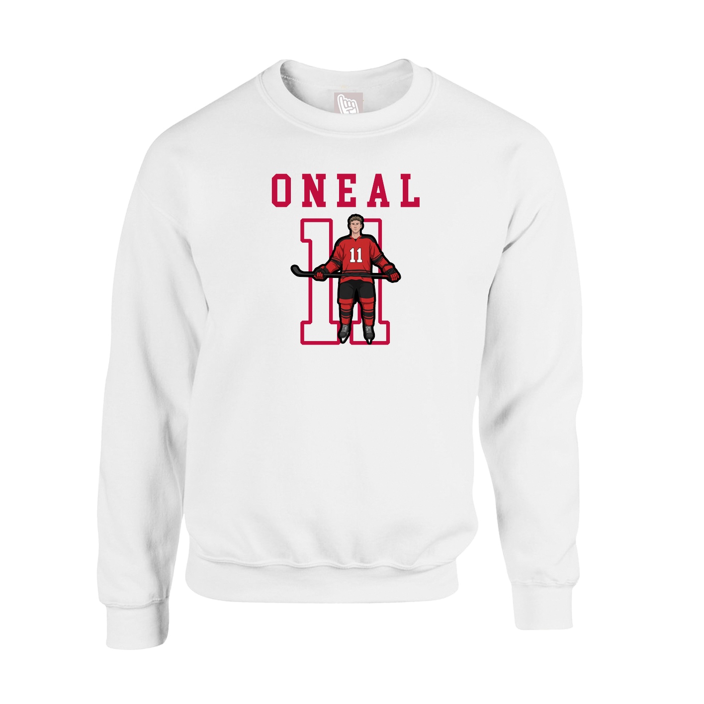 Fleece Crew — Shirsey in White