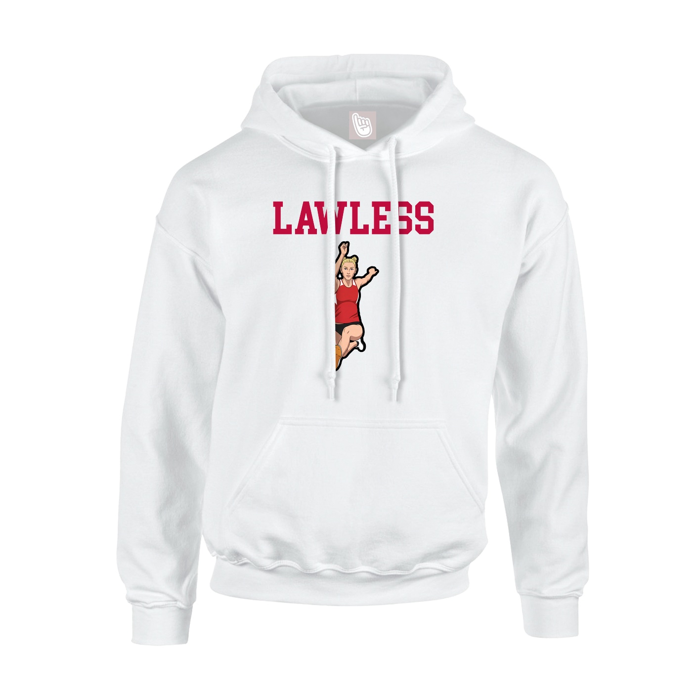 Hoodie — Shirsey in White
