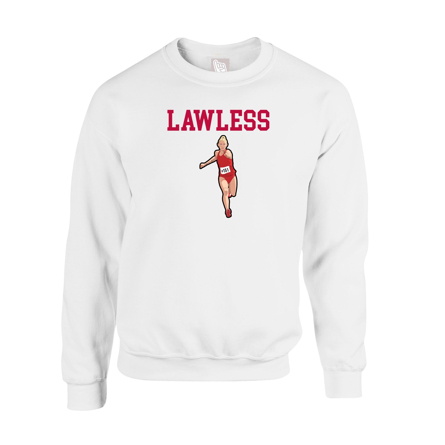 Fleece Crew — Shirsey in White