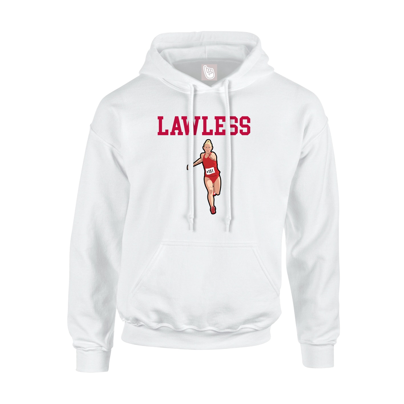 Youth Hoodie — Shirsey in White