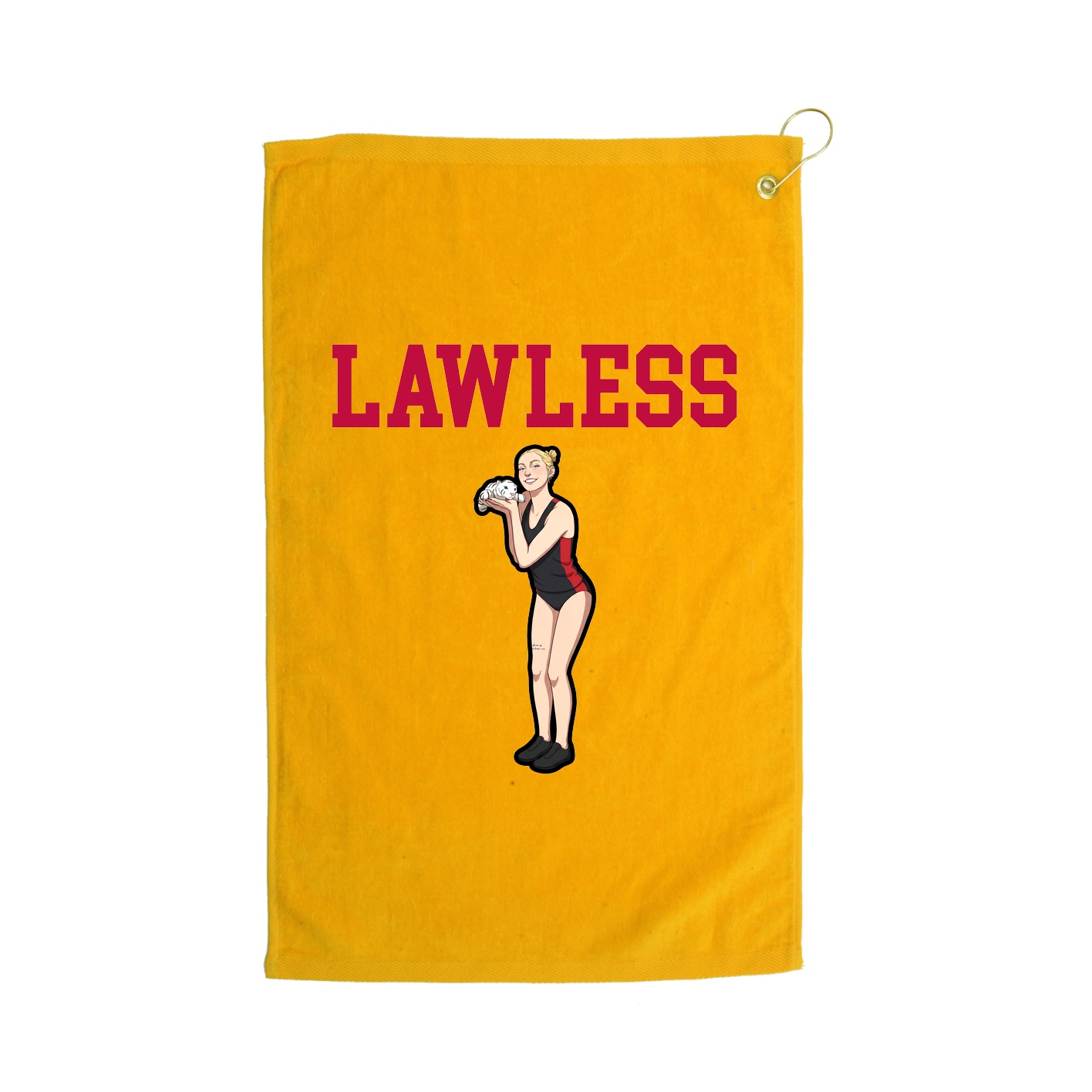 Golf Towel — Shirsey in Gold
