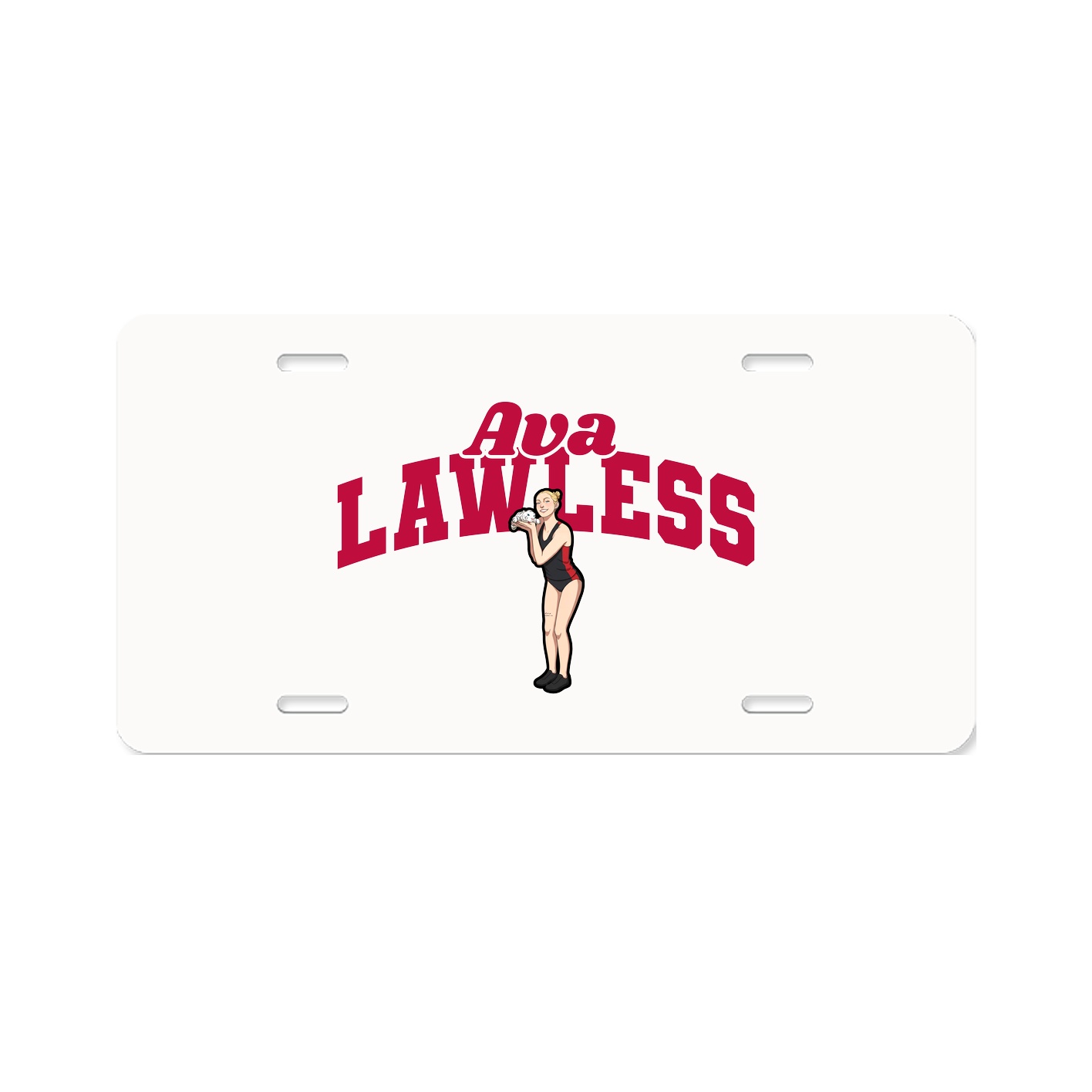 License Plate — Signature Arch in Classic