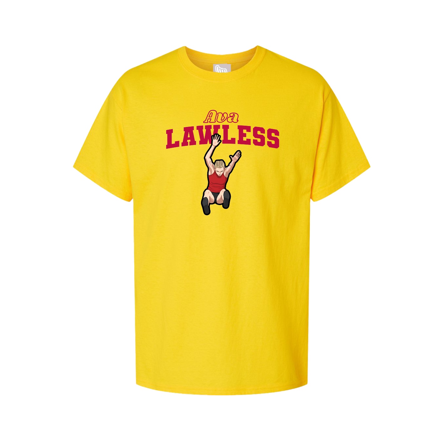 Tee — Name Arch in Gold