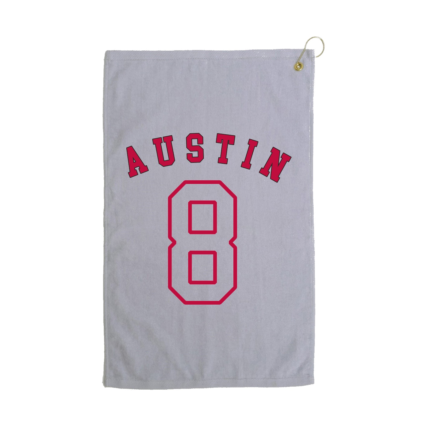 Golf Towel — Shirsey Arch in Grey