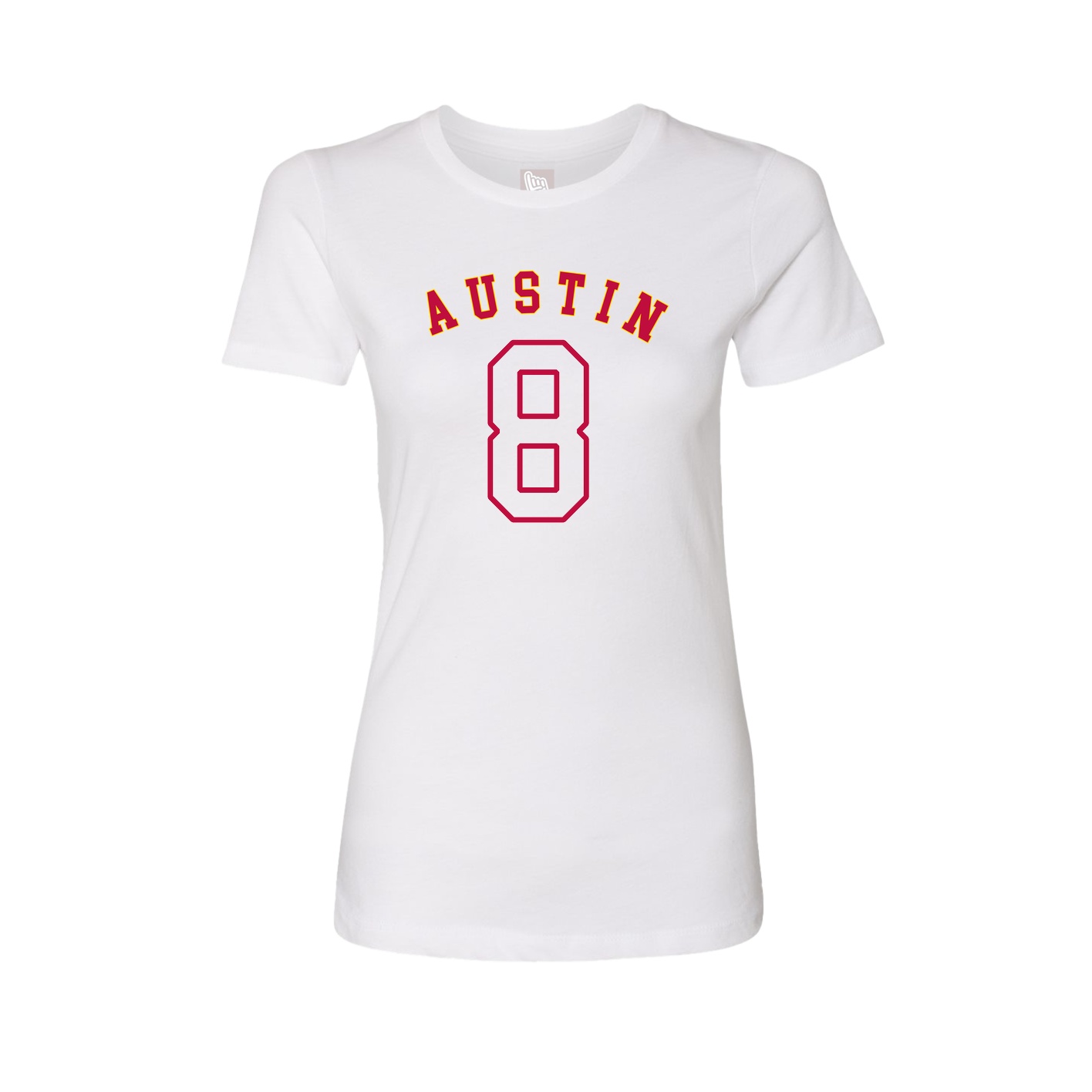 Womens Tee — Shirsey Arch in White