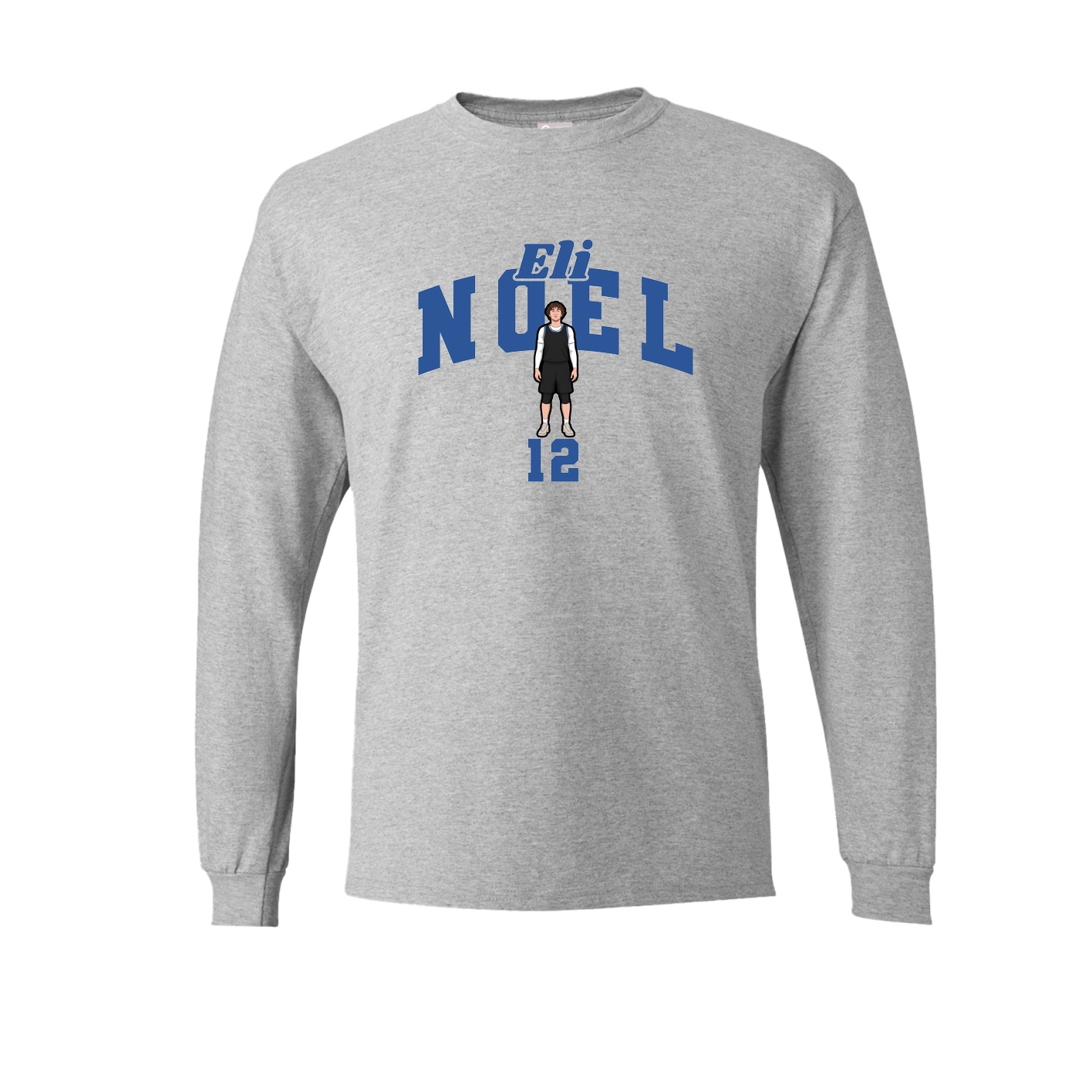 Long Sleeve Tee — Signature Arch in Grey