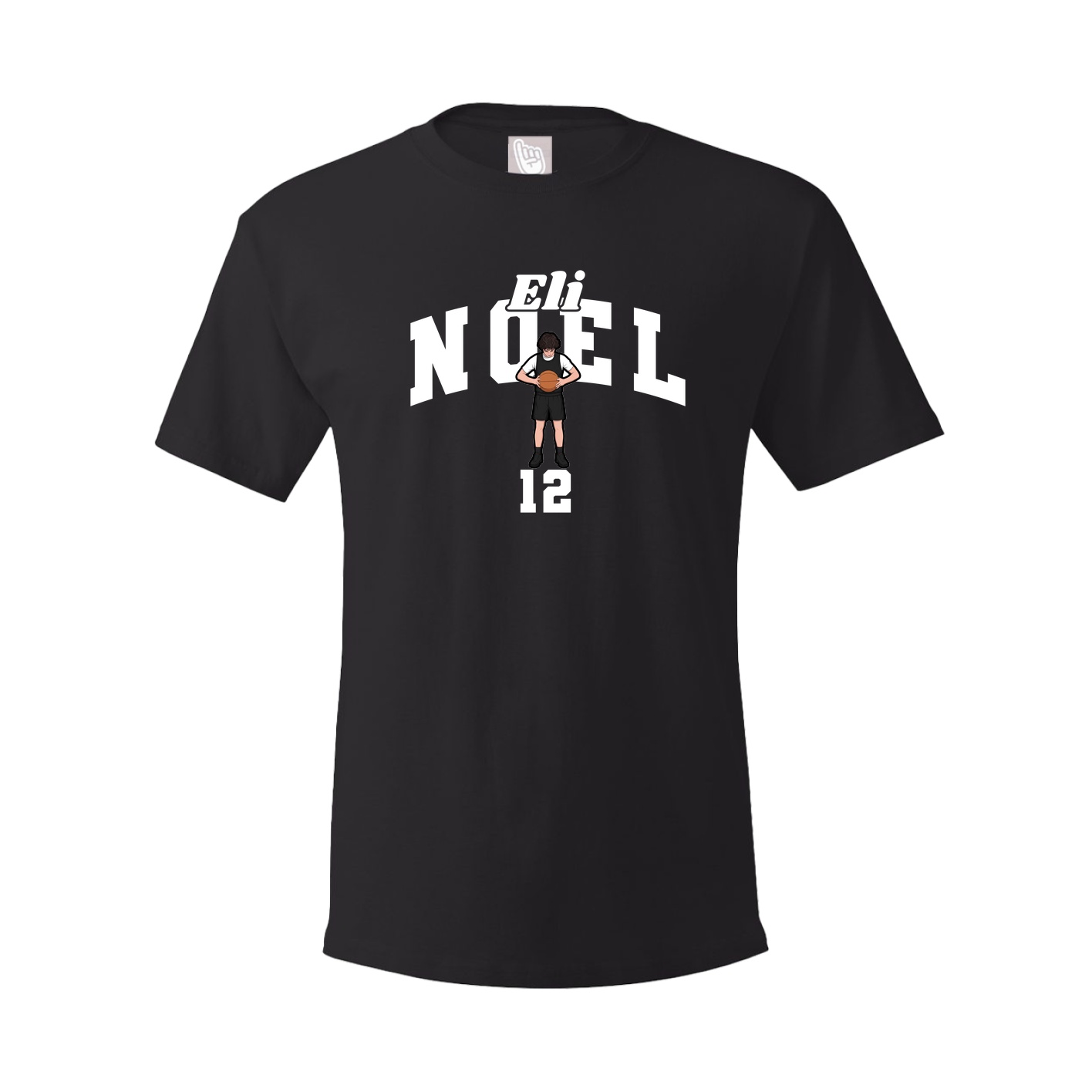 Tee — Signature Arch in Black