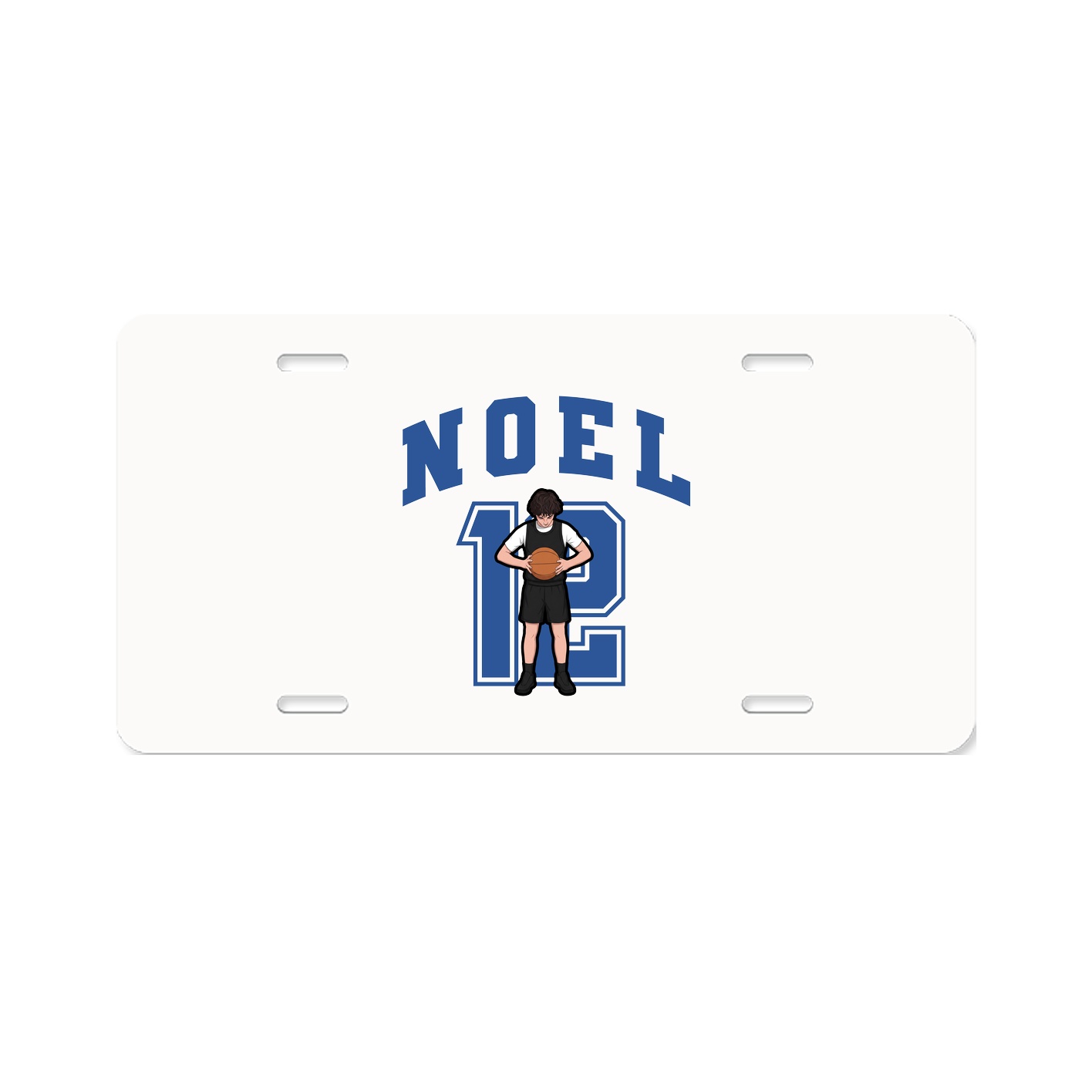 License Plate — Number in Classic