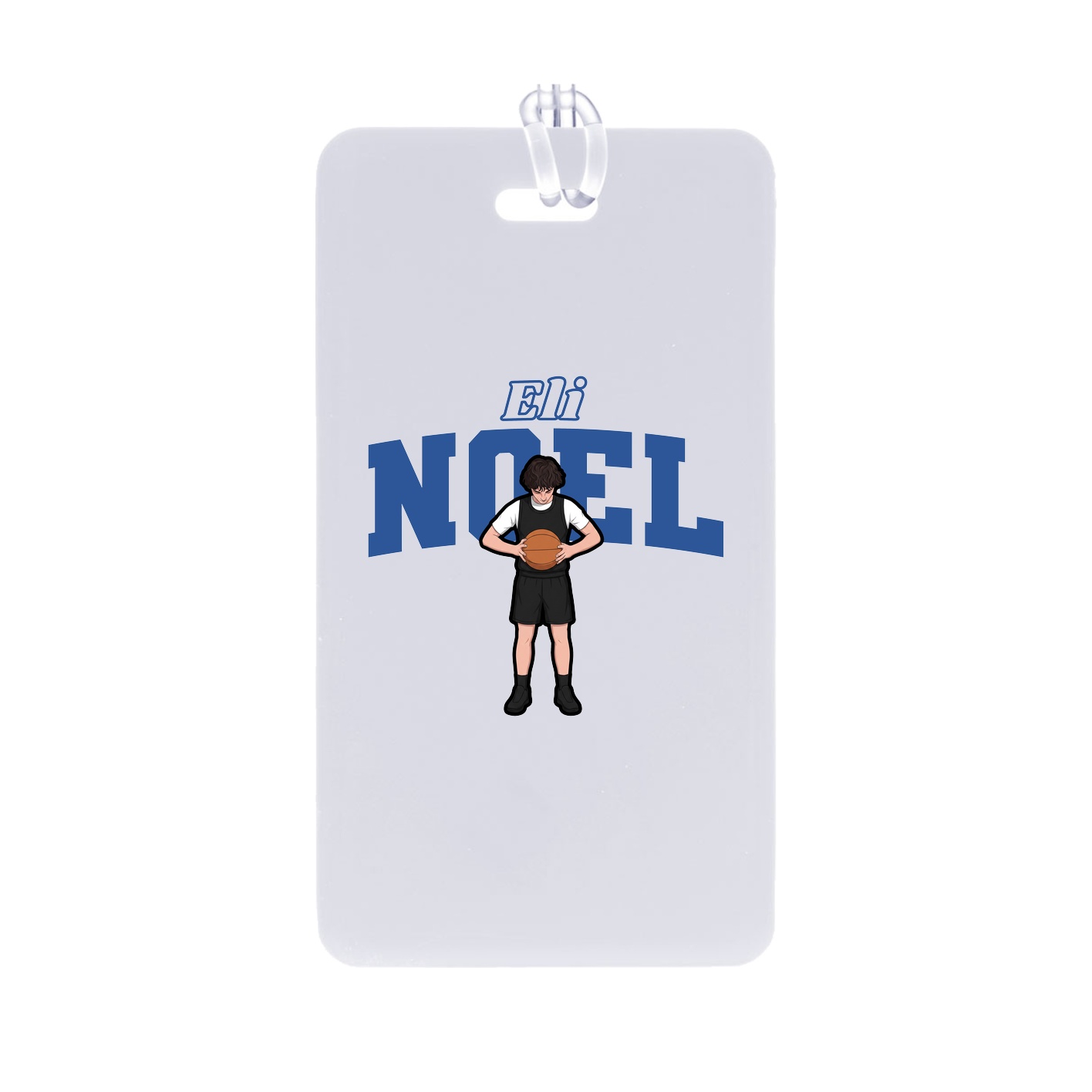 Bag Tag — Name Arch in Classic