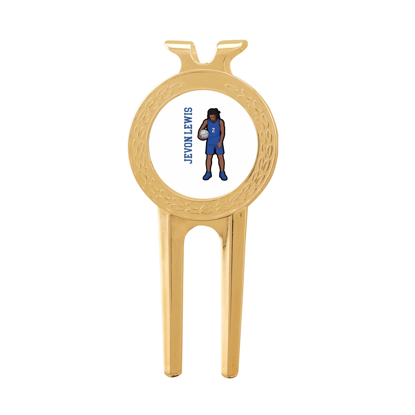 Divot Tool with Ball Marker — Name Vertical in Classic