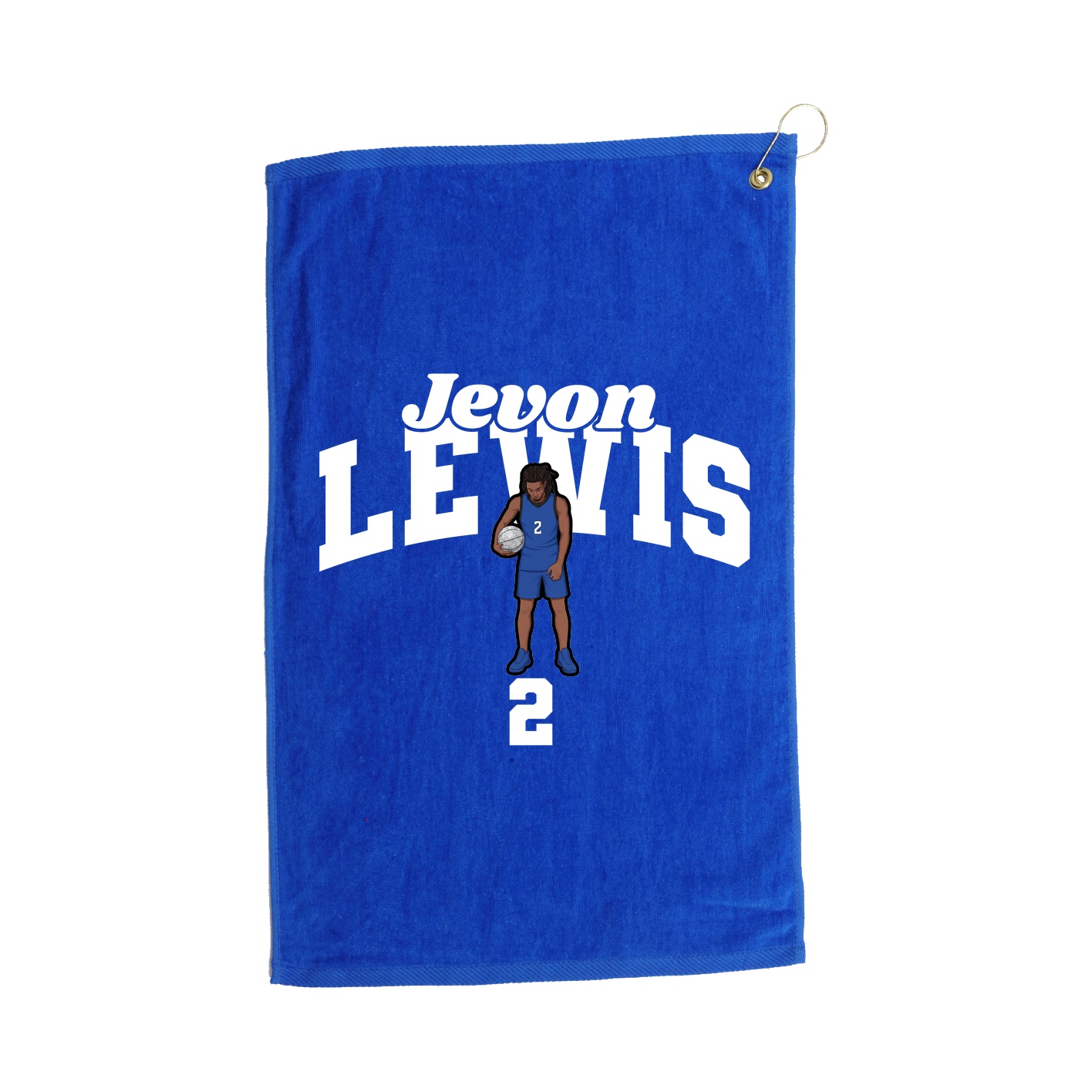 Golf Towel — Signature Arch in Royal