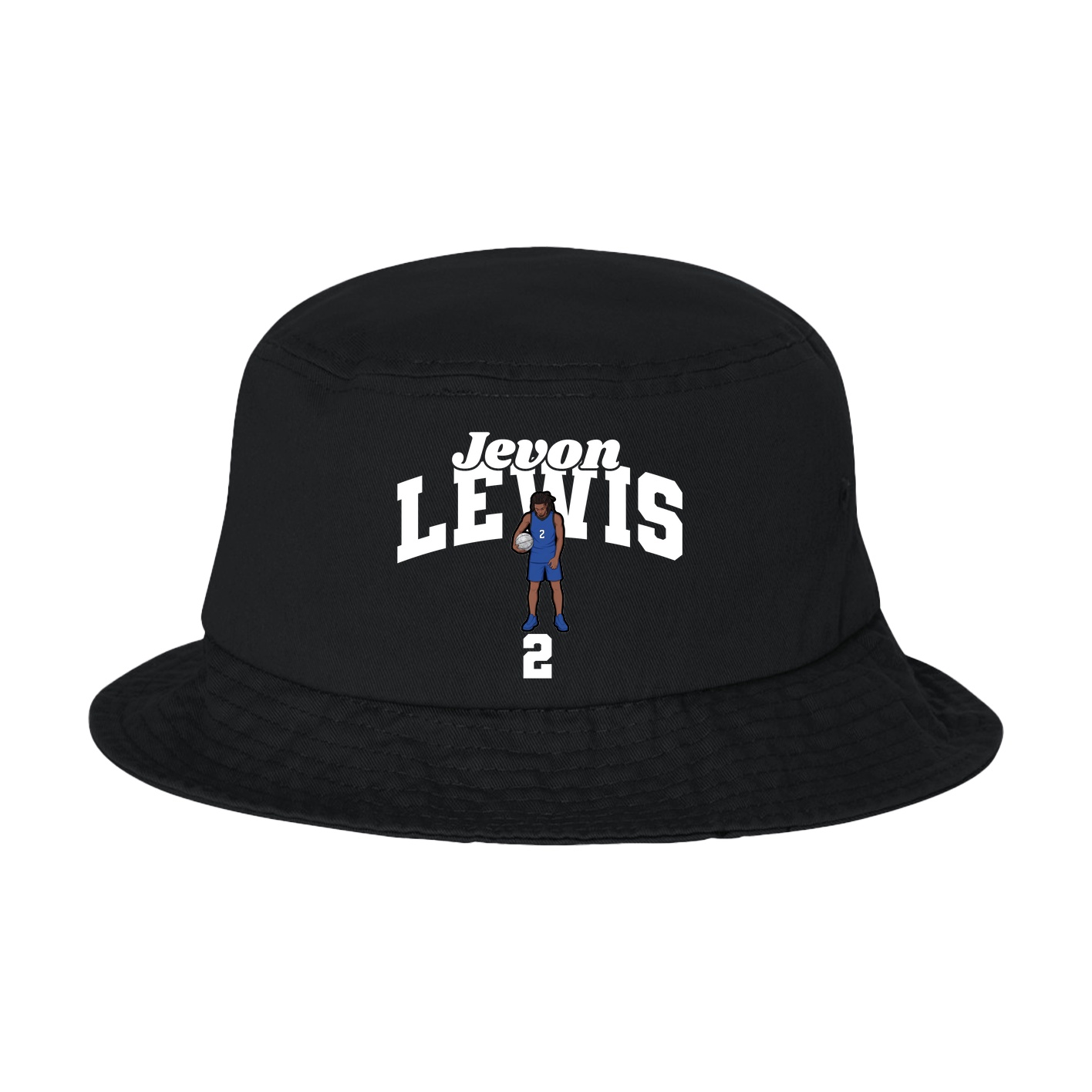 Bucket Cap — Signature Arch in Black