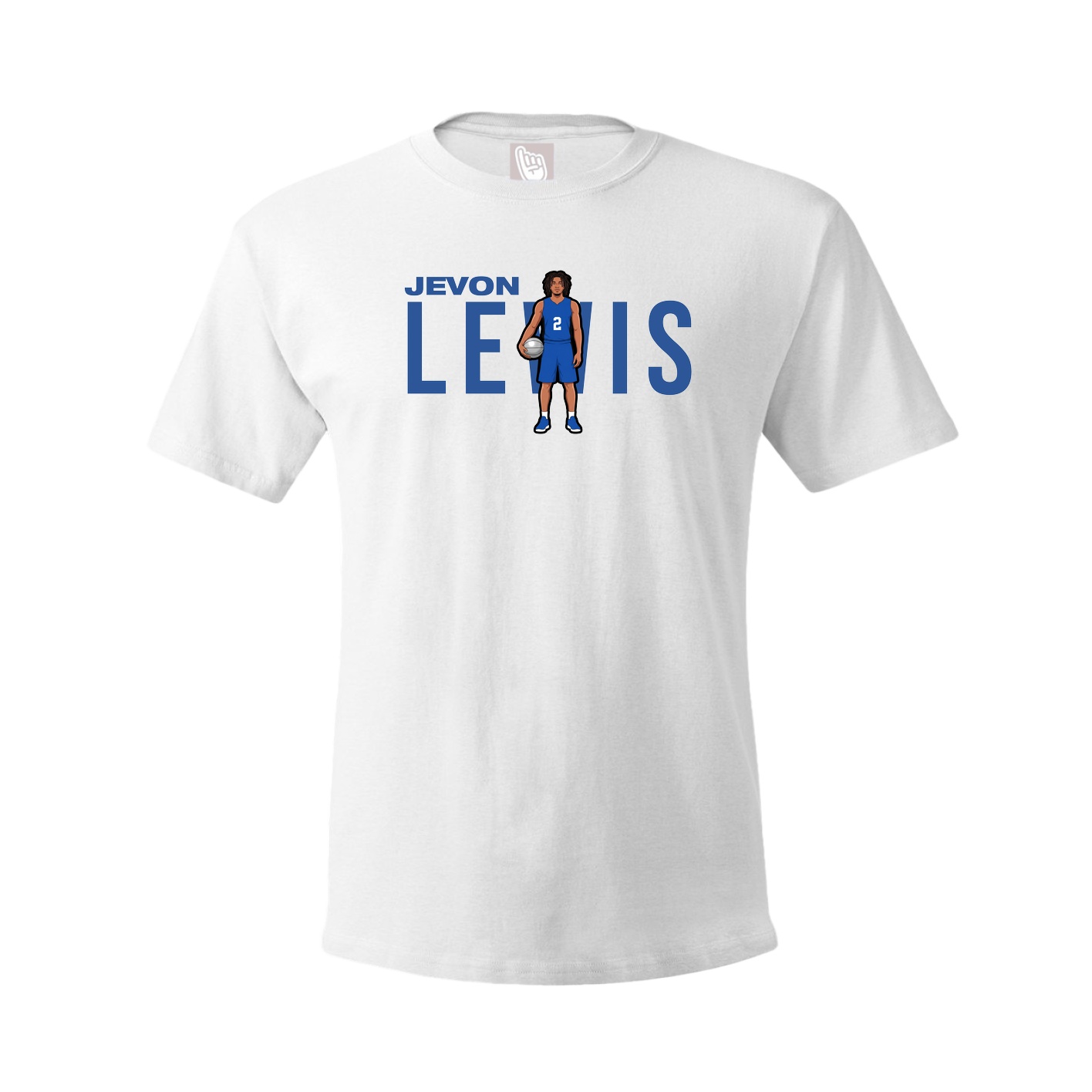 Youth Tee — Player Name in White