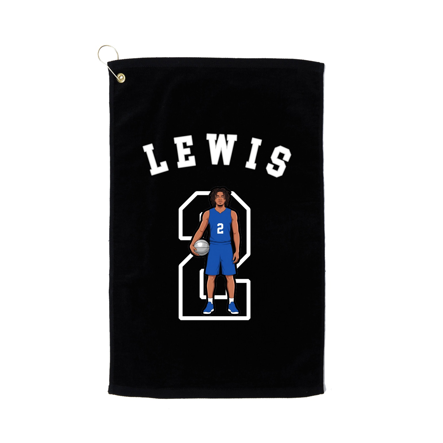 Golf Towel — Shirsey Arch in Black