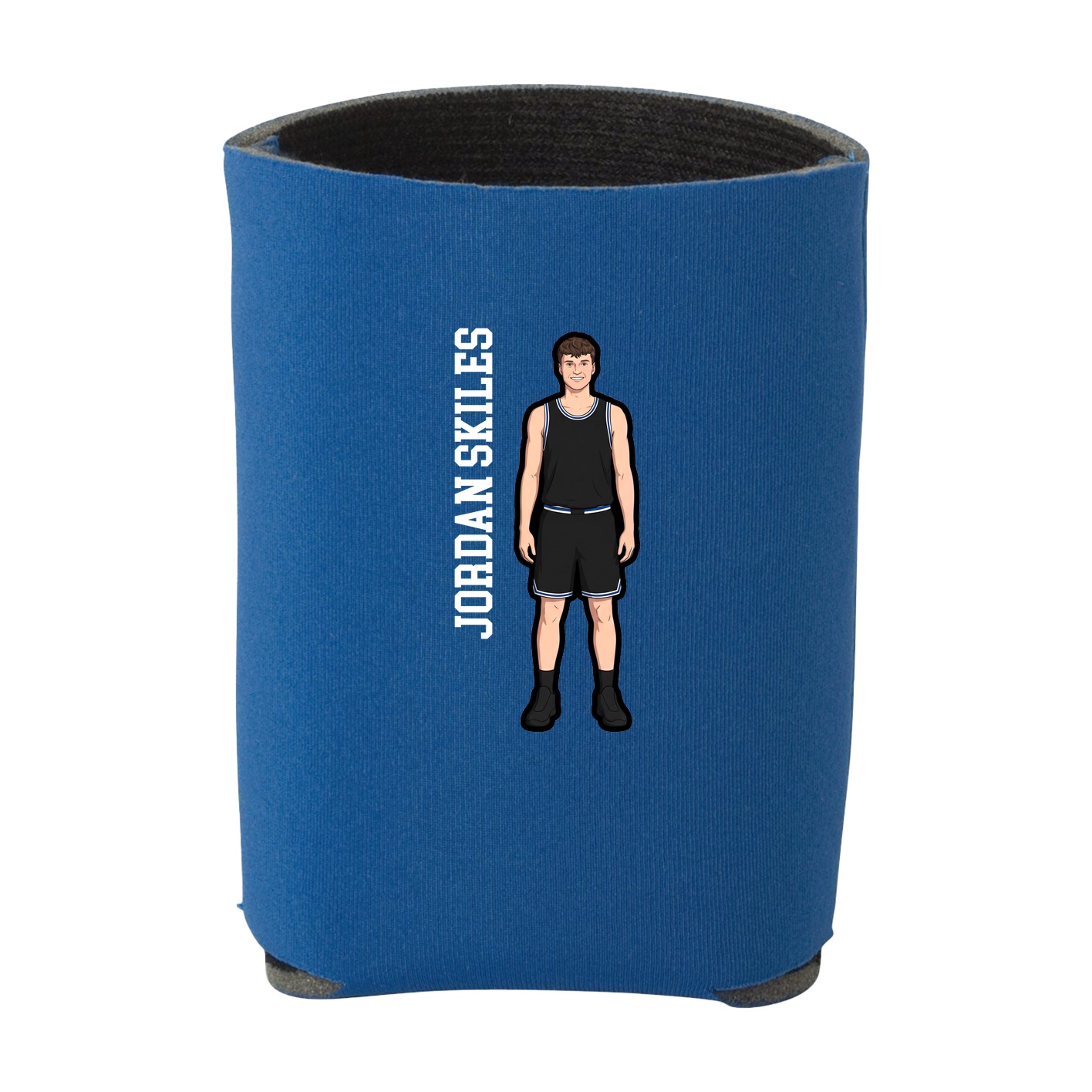 Can Holder — Name Vertical in Royal