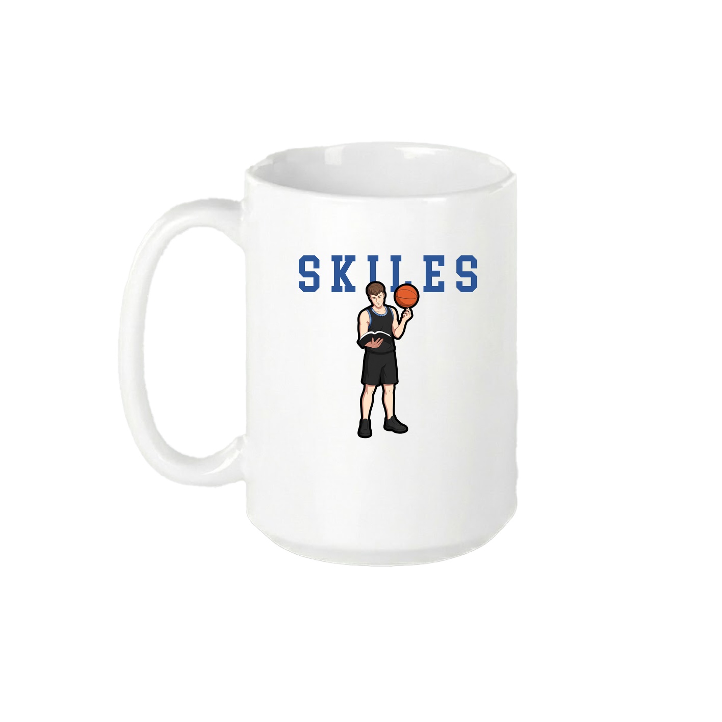 15oz Coffee Mug — Shirsey in White