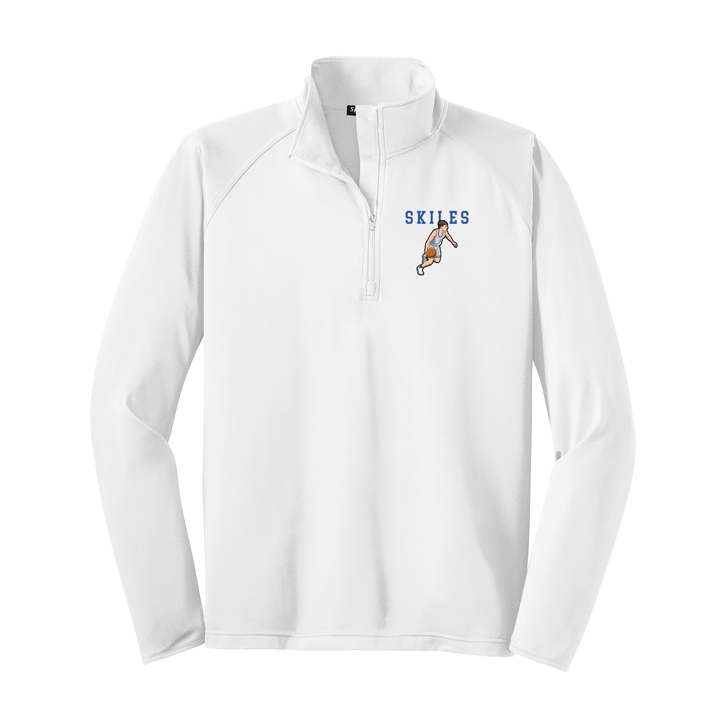 Q-Zip Pullover — Shirsey in White