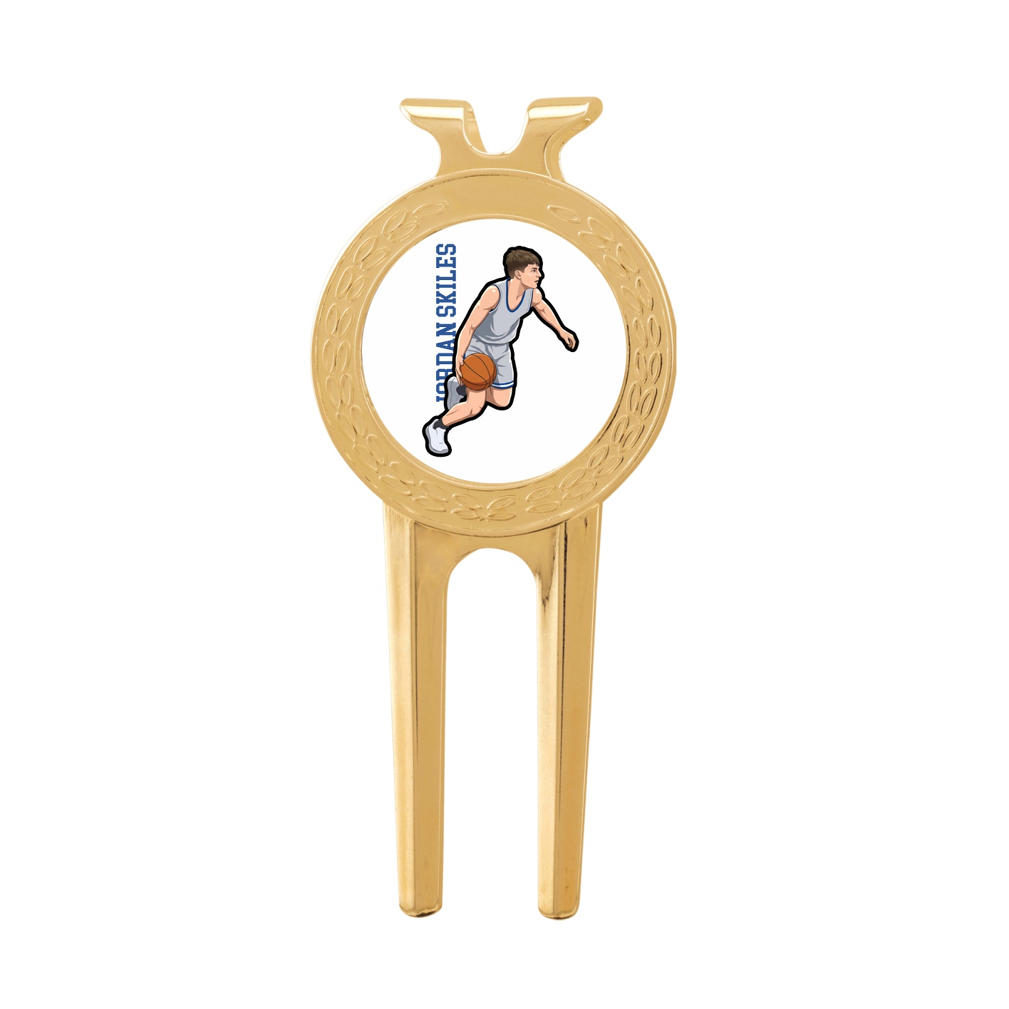 Divot Tool with Ball Marker — Name Vertical in Classic