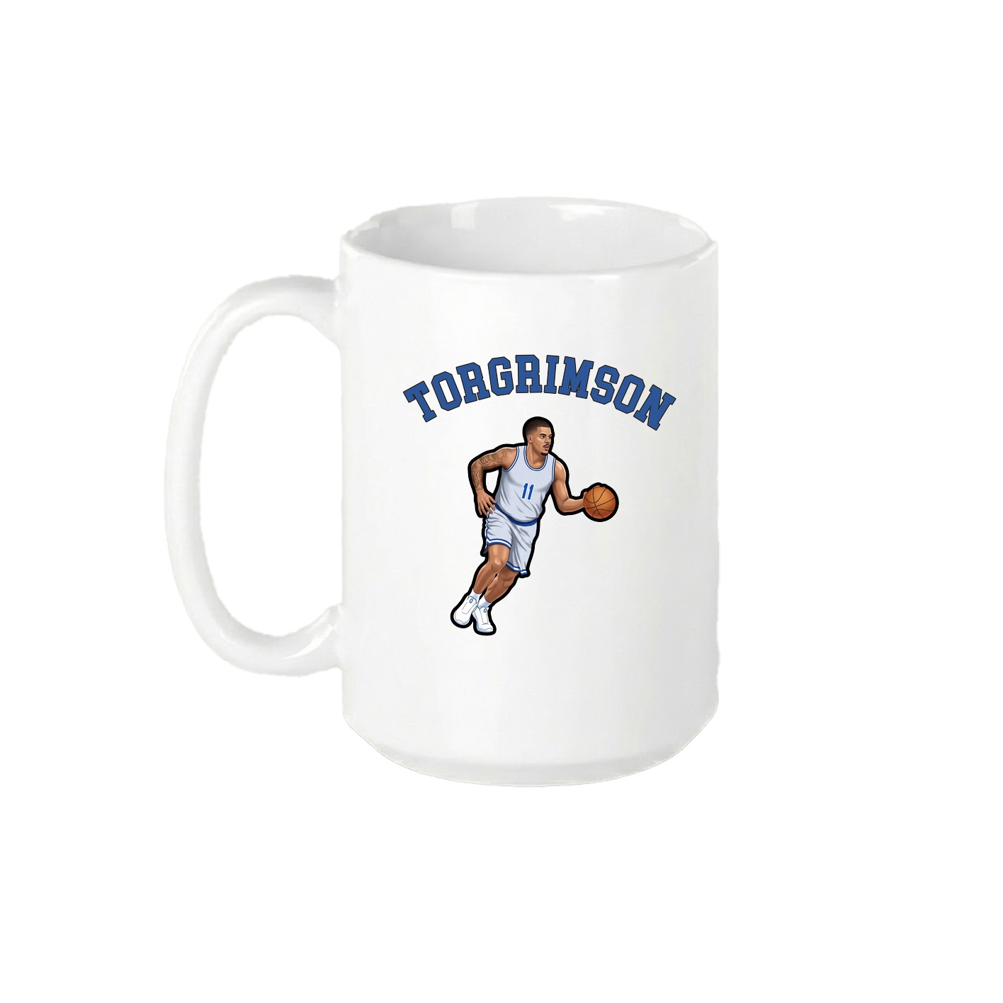 15oz Coffee Mug — Shirsey Arch in White