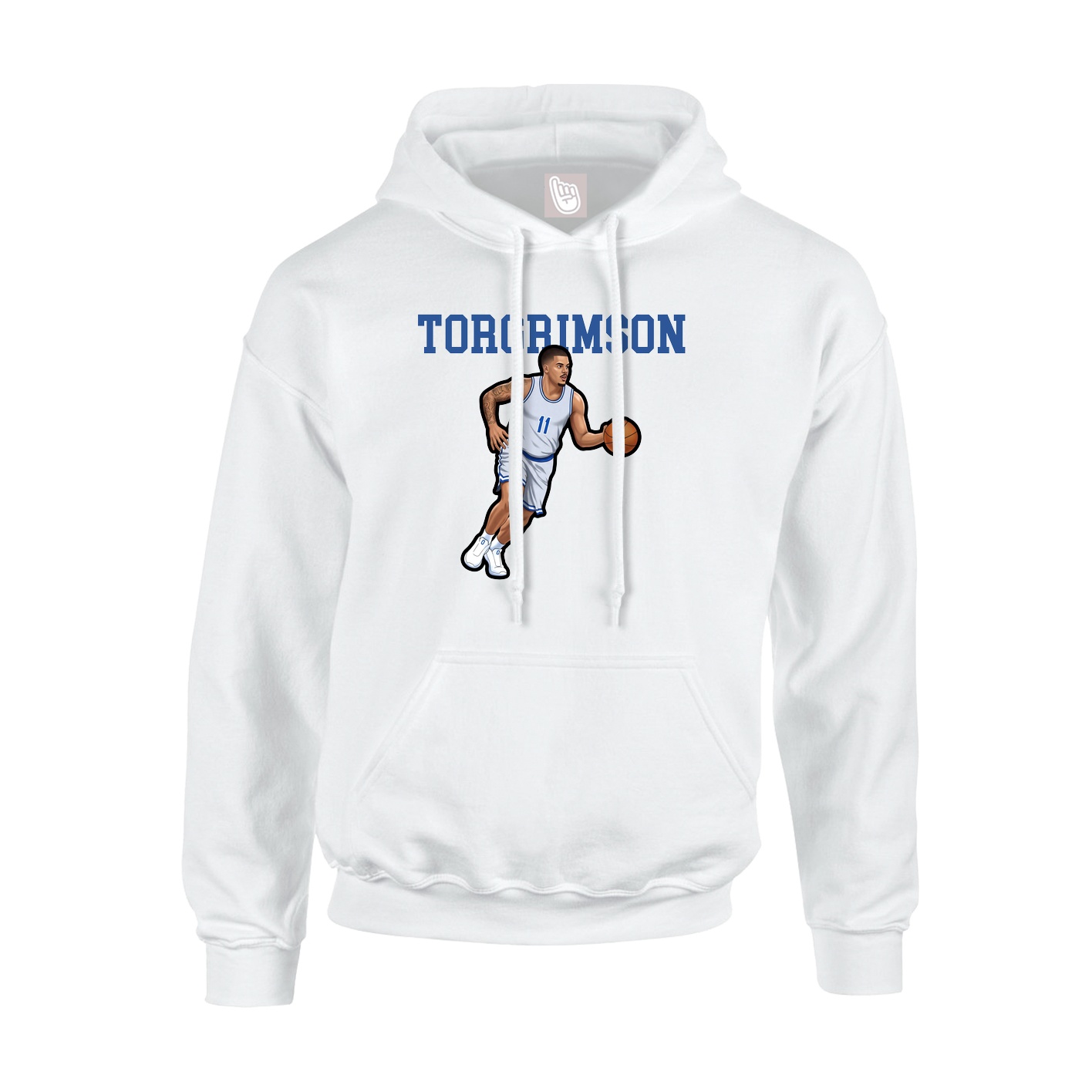 Hoodie — Shirsey in White