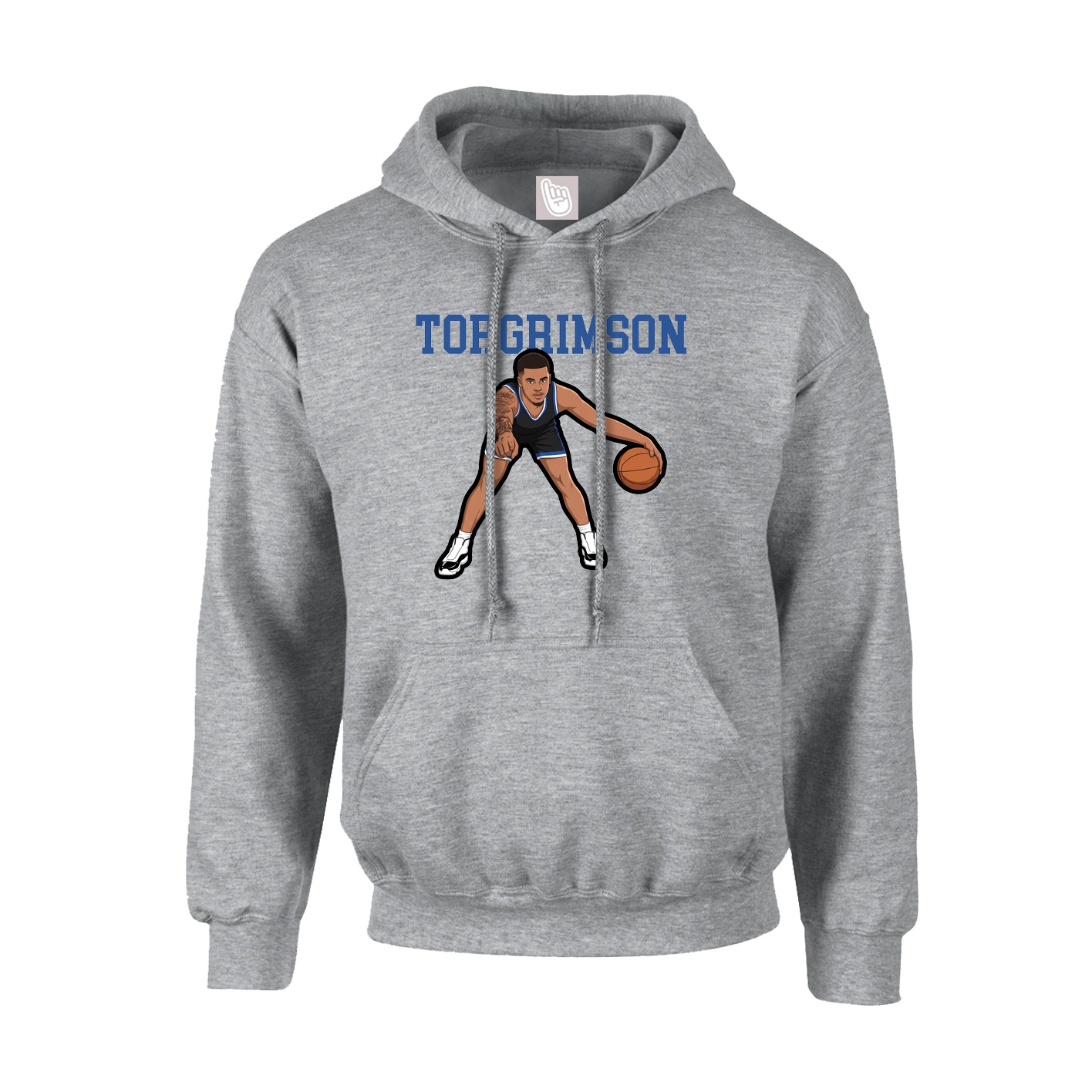 Hoodie — Shirsey in Grey